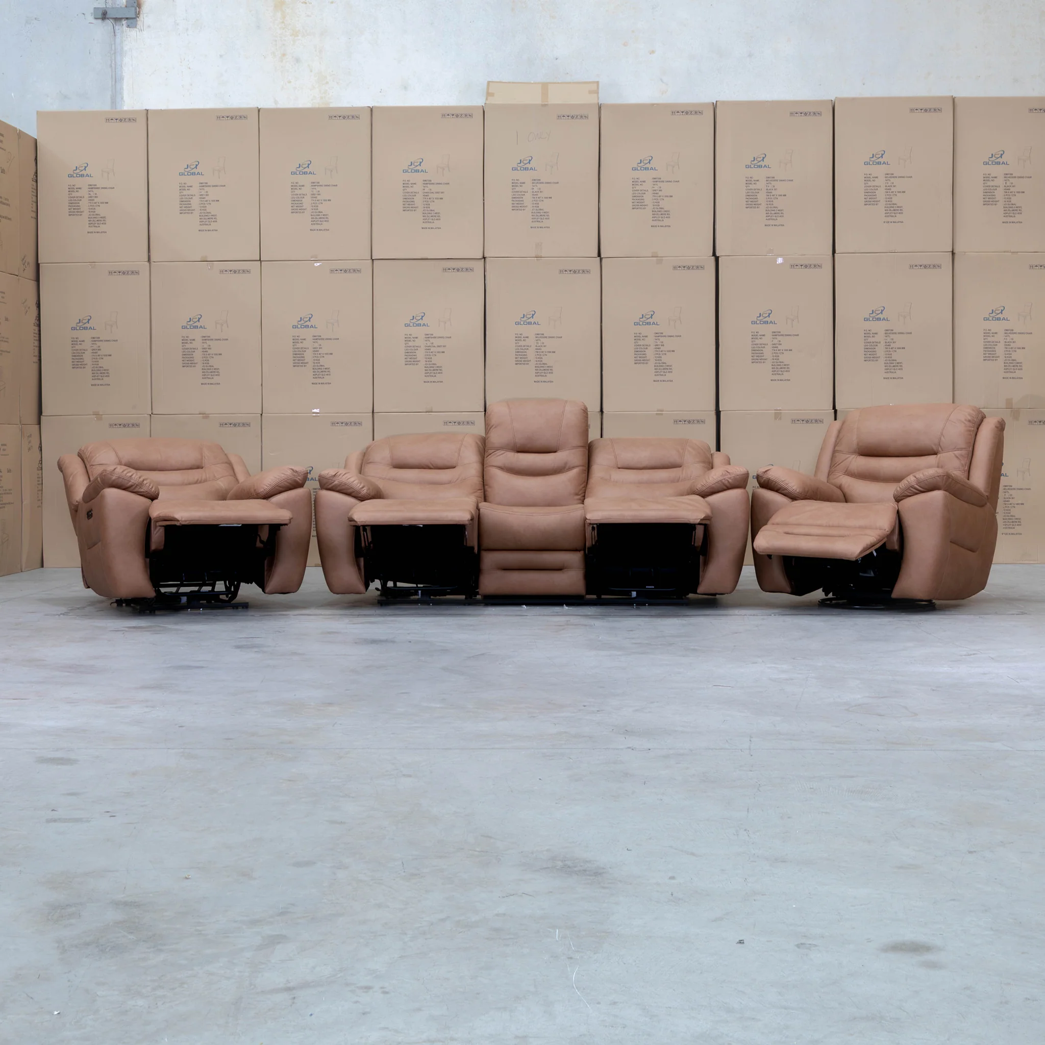 Airlie Electric Swivel Glider Recliner - Tan - Image 12