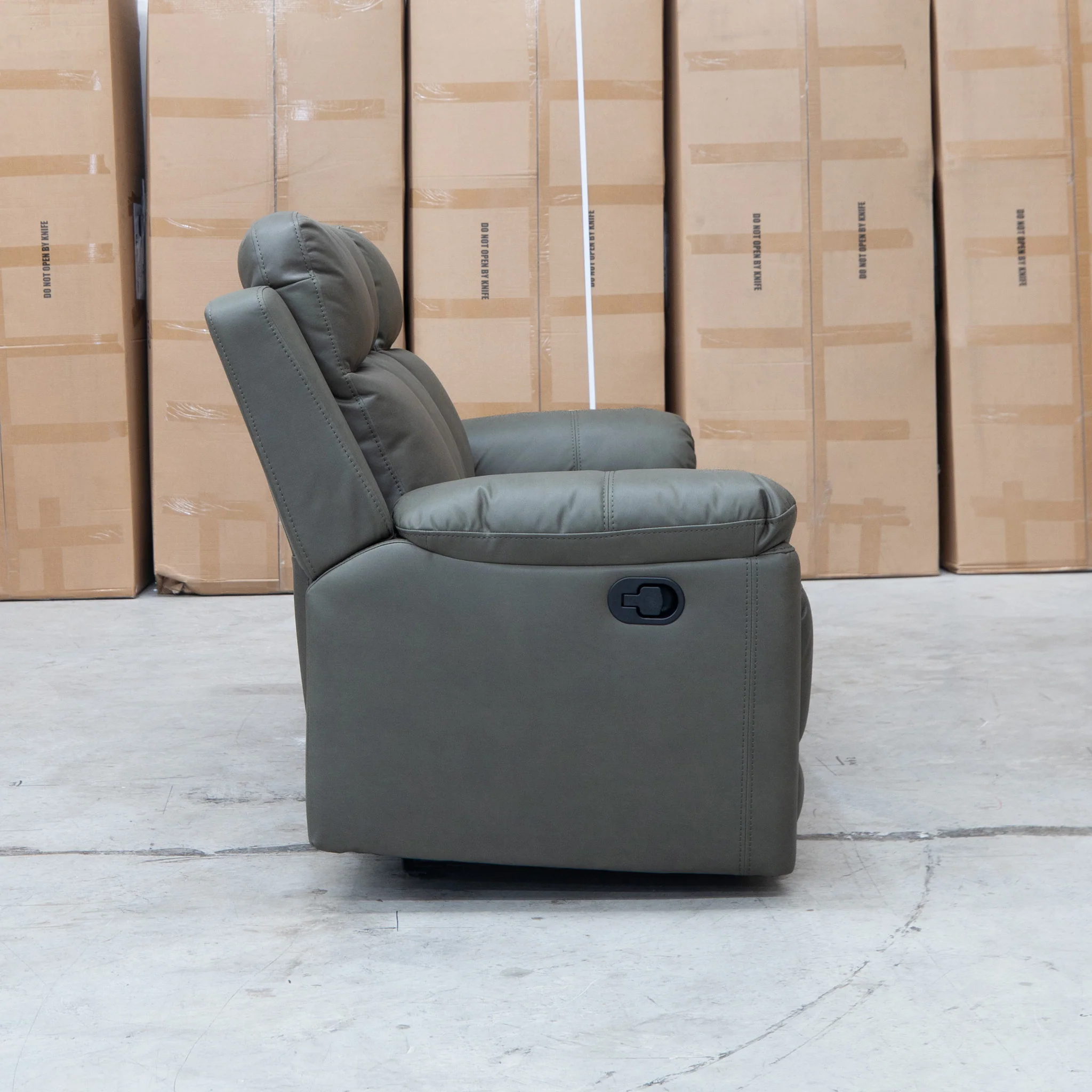 Bari Three Seat Recliner Lounge - Fern - Image 10