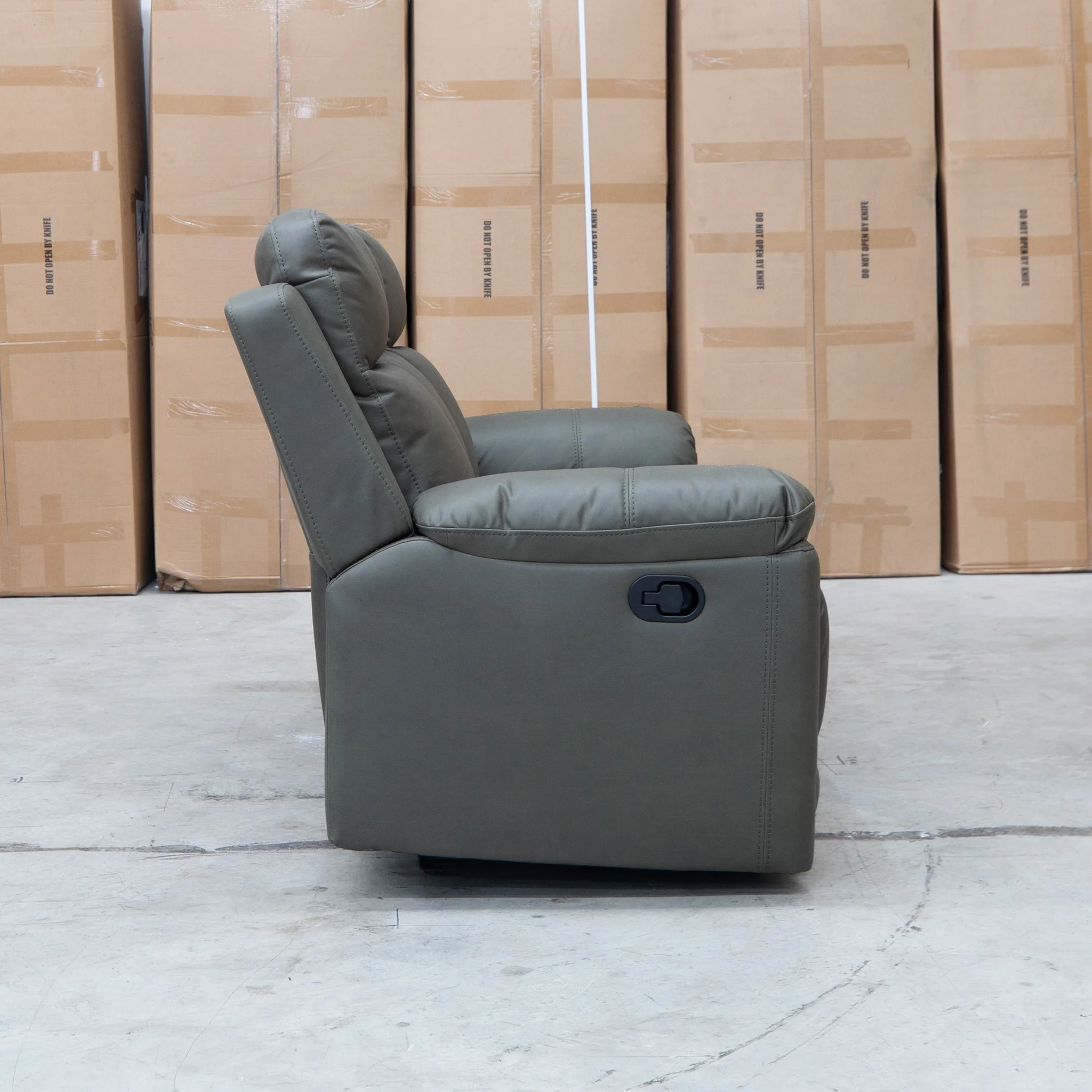 Bari Three Seat Recliner Lounge - Fern - Image 11