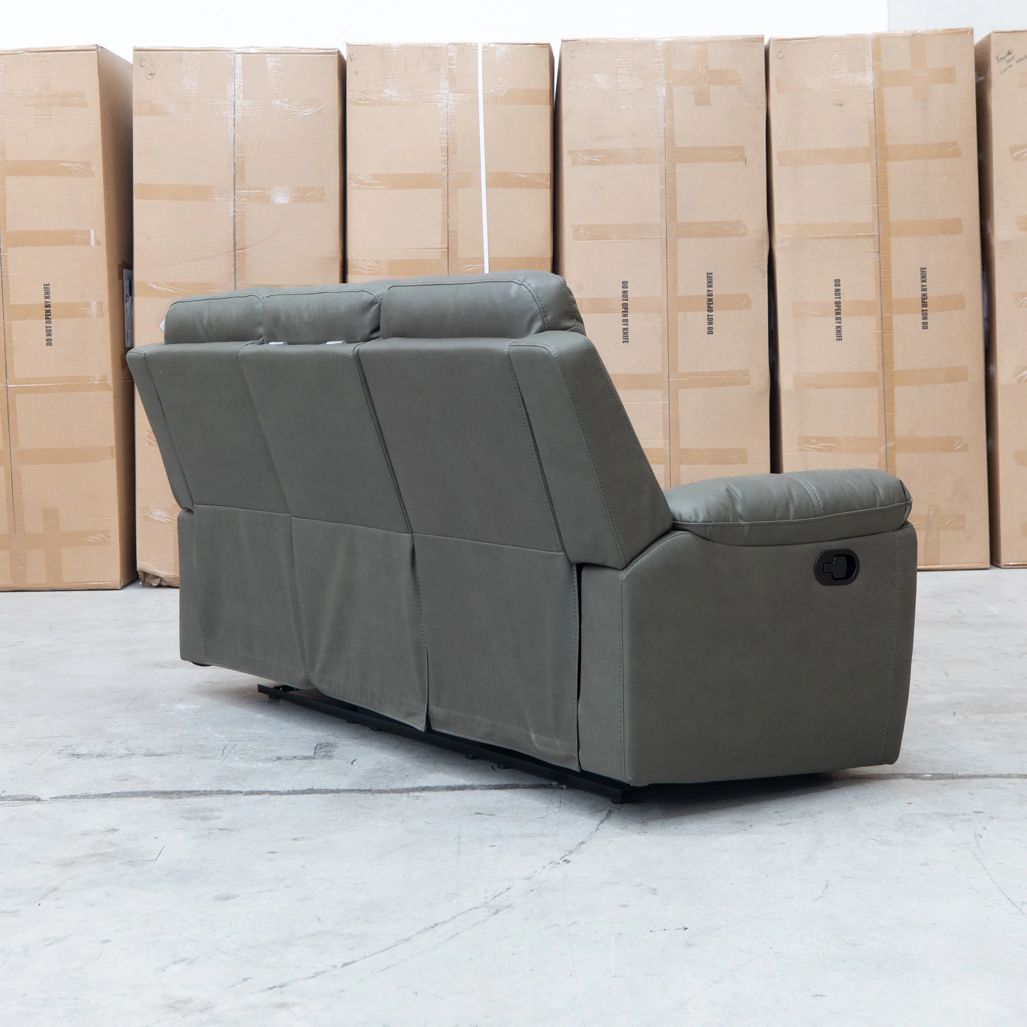 Bari Three Seat Recliner Lounge - Fern - Image 15