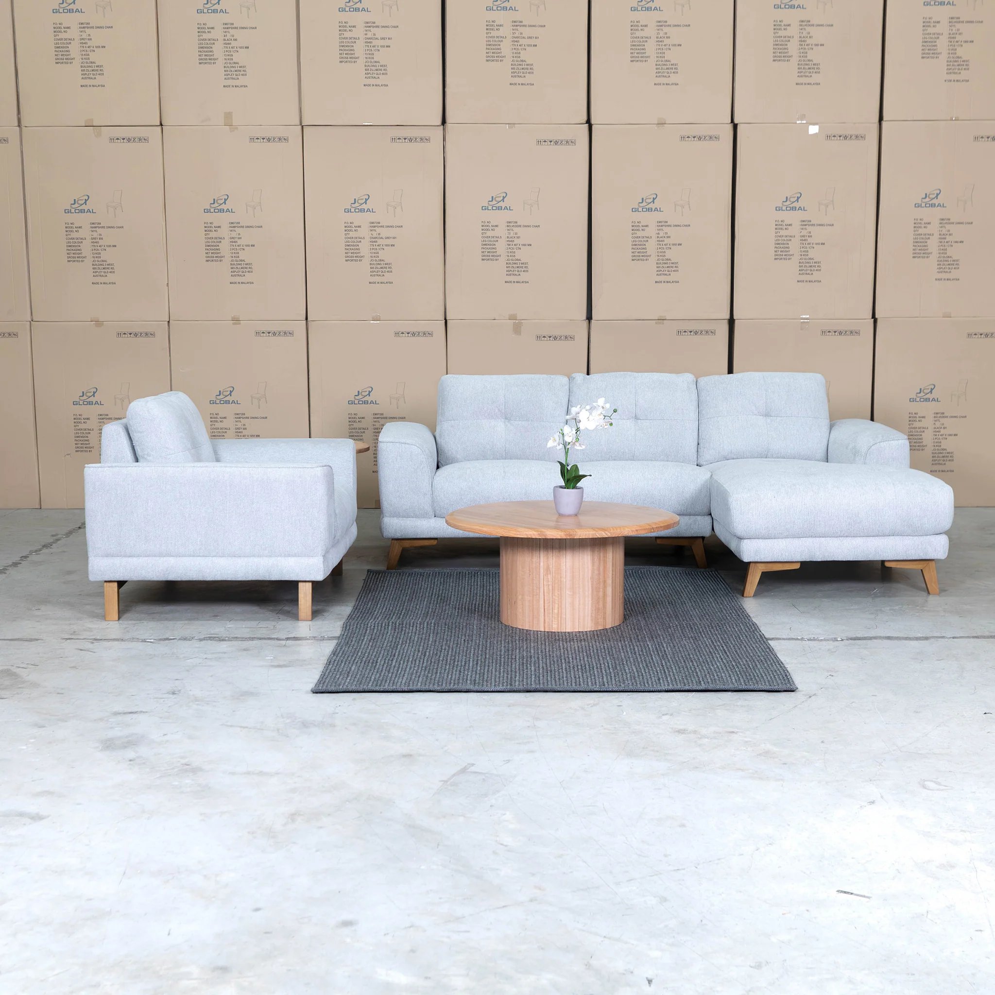 Bayliss Esplanade 160 x 230cm Indoor/Outdoor Rug - Basalt - Image 6