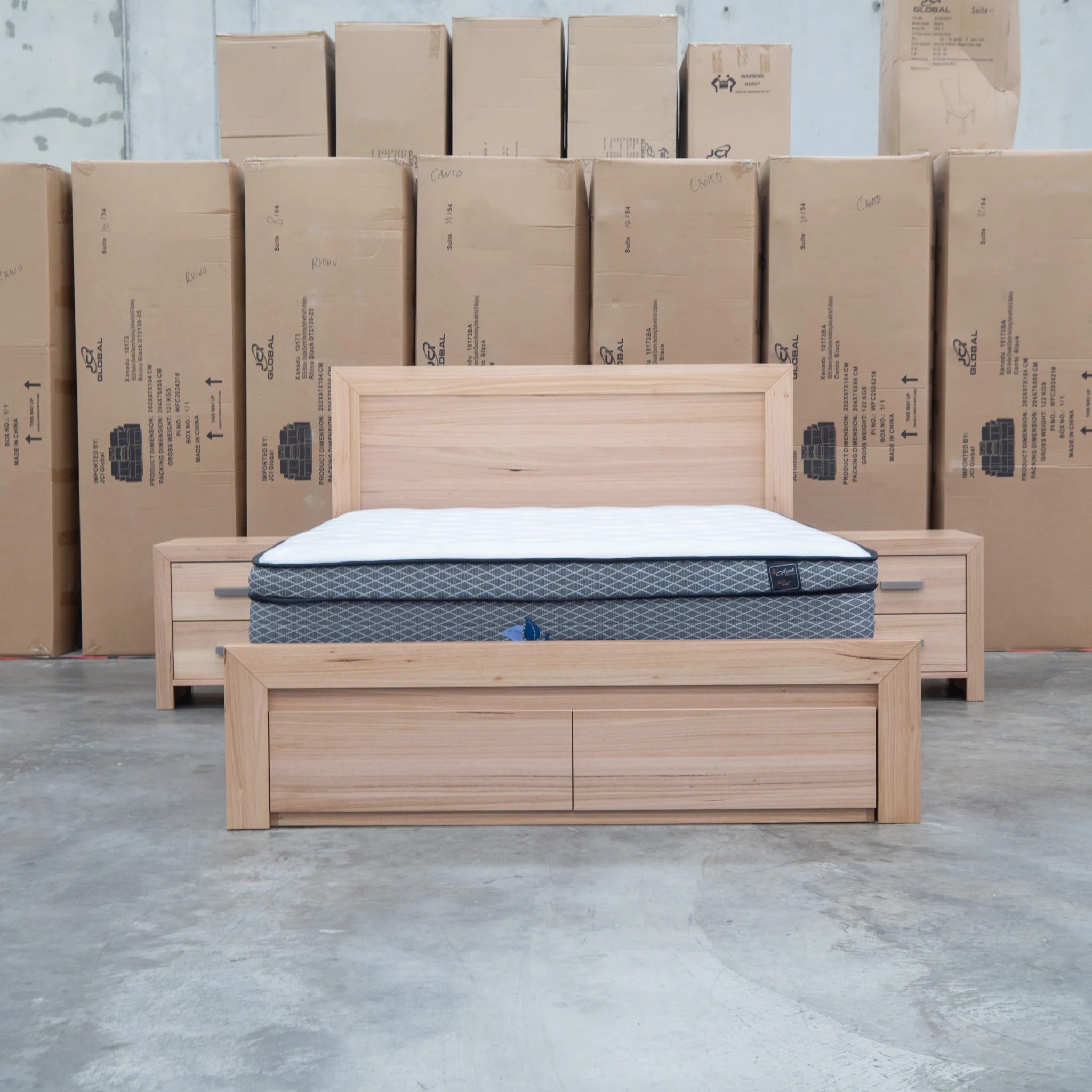 Como Messmate King Storage Bed - Image 2