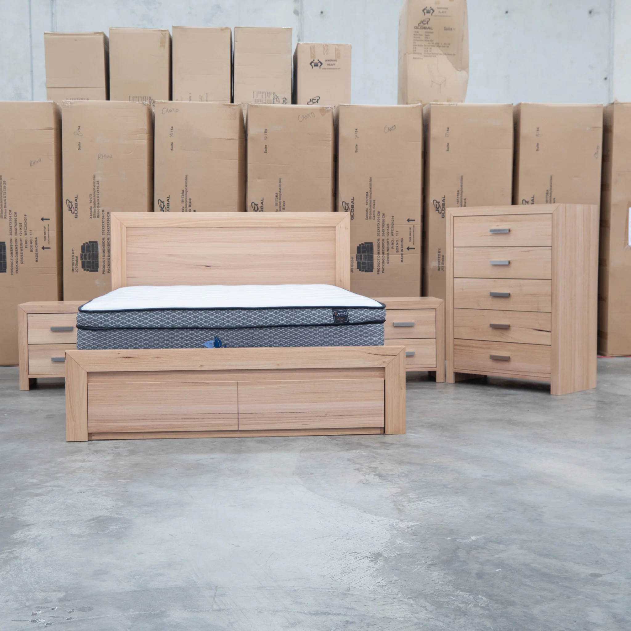 Como Messmate King Storage Bed - Image 5