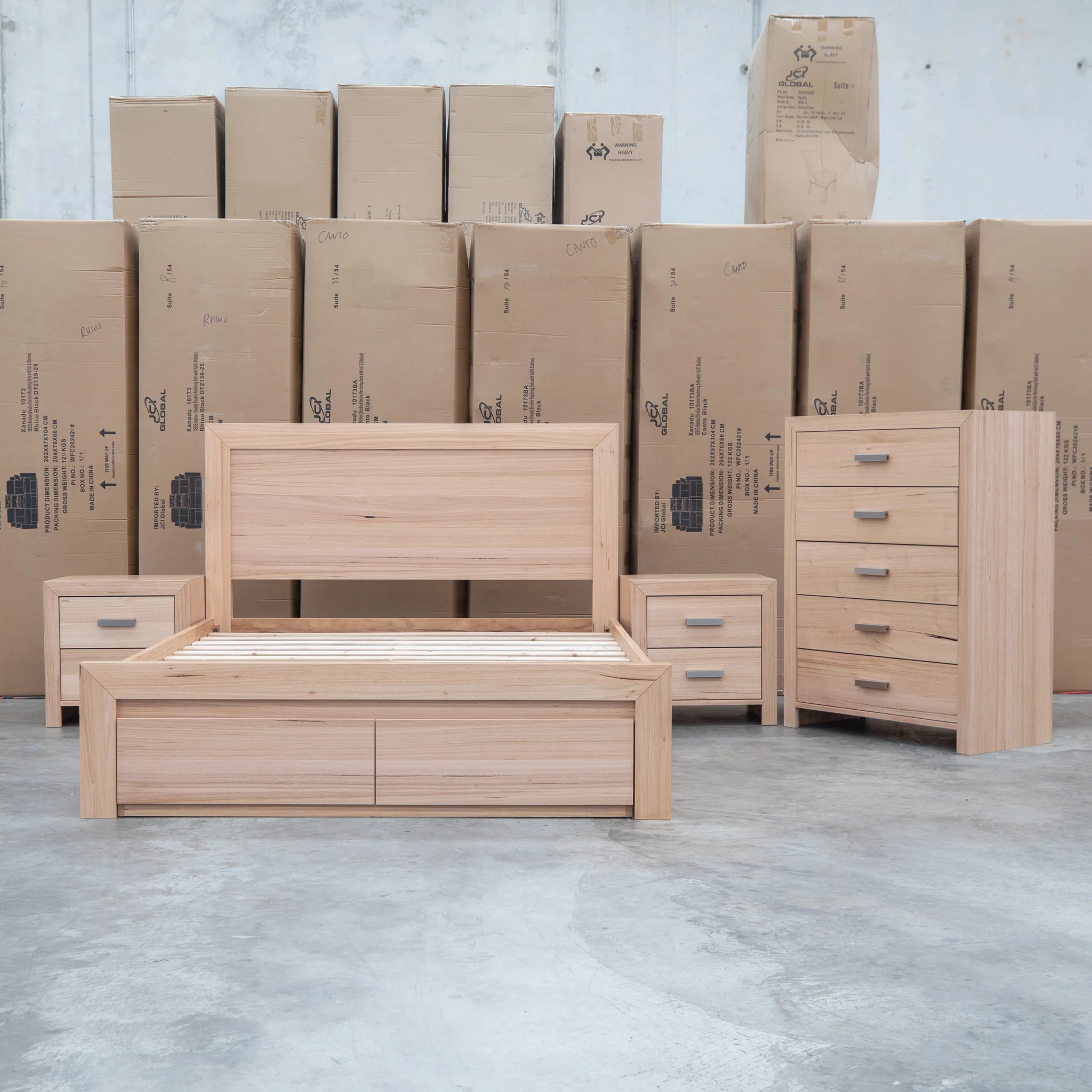 Como Messmate King Storage Bed - Image 6