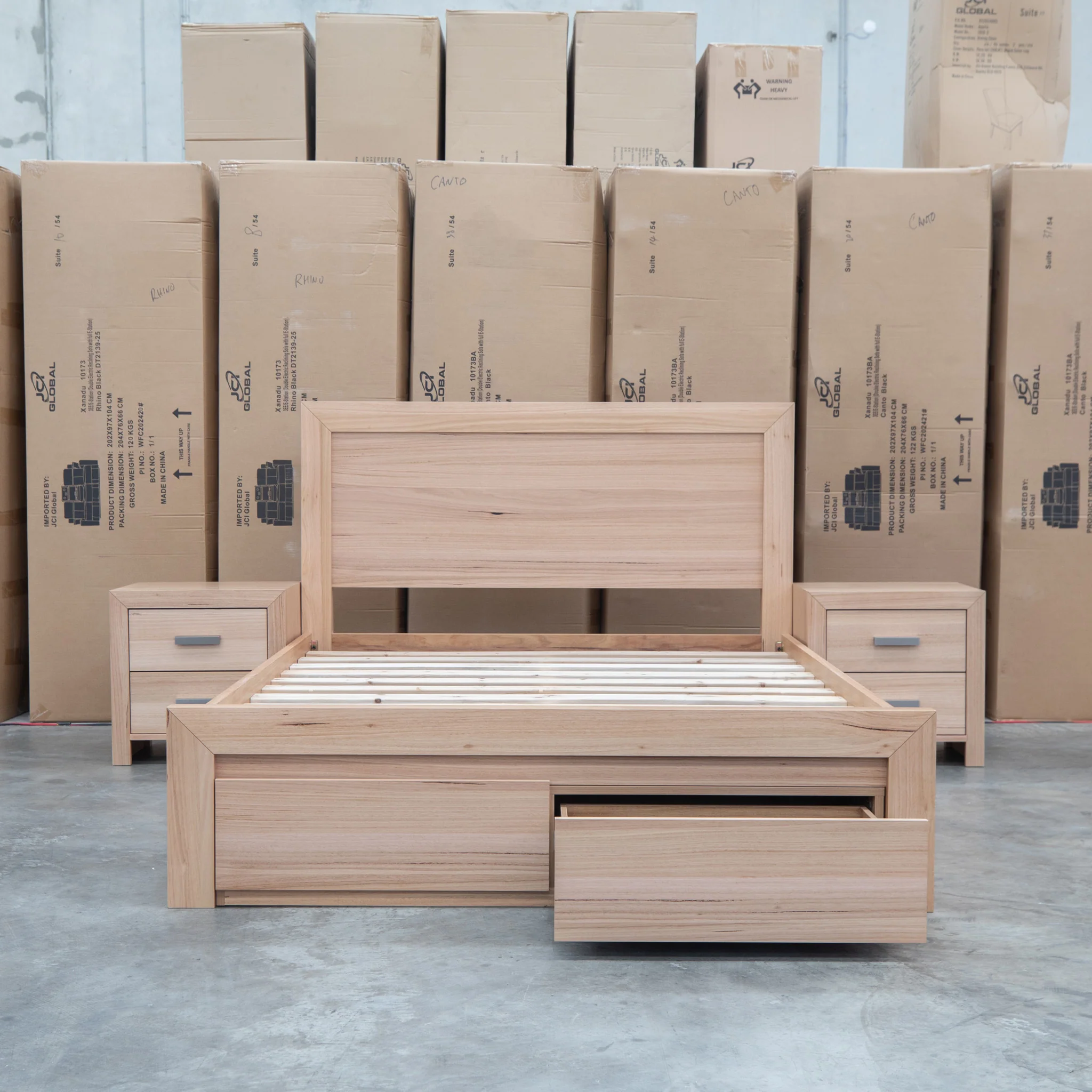 Como Messmate King Storage Bed - Image 8