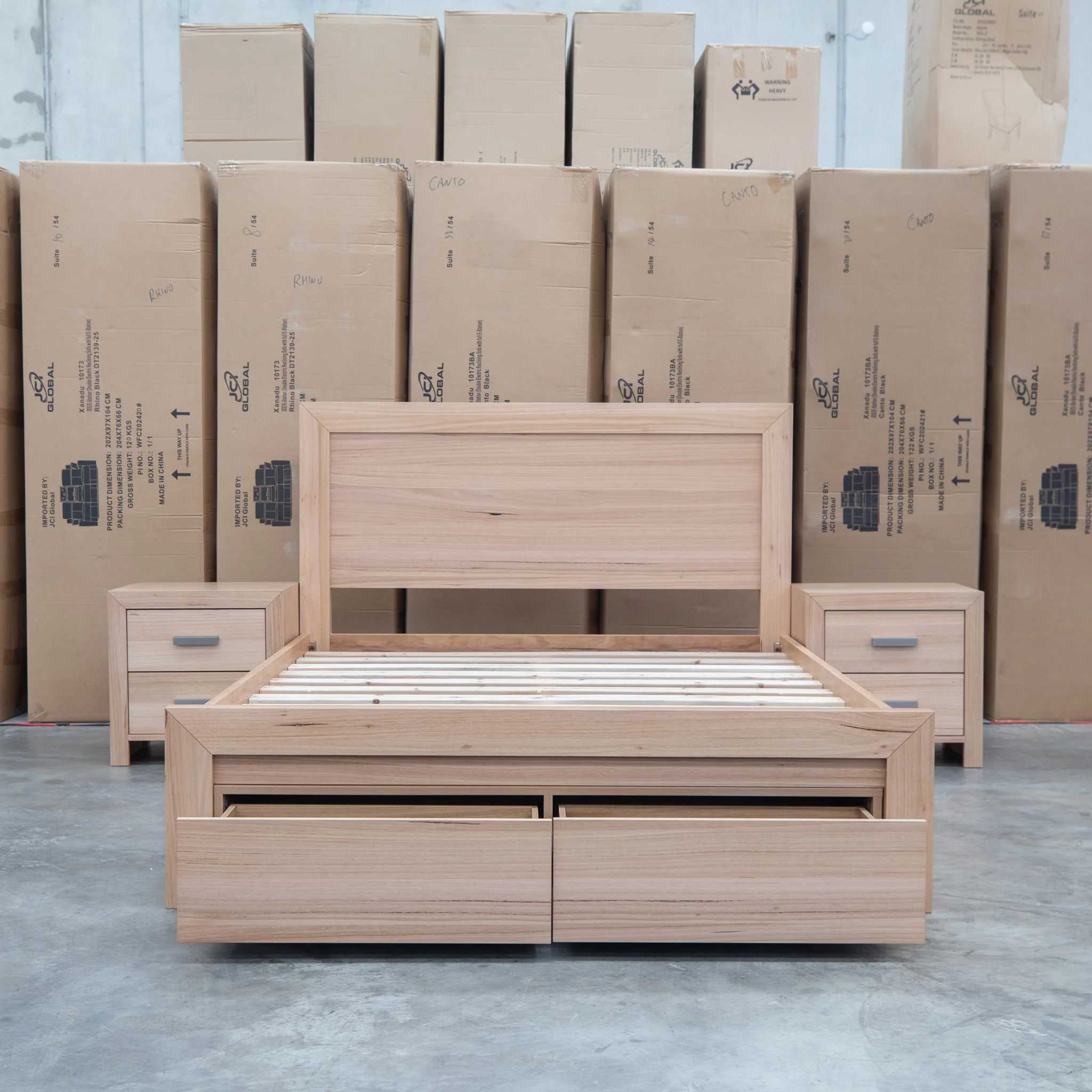 Como Messmate King Storage Bed - Image 9