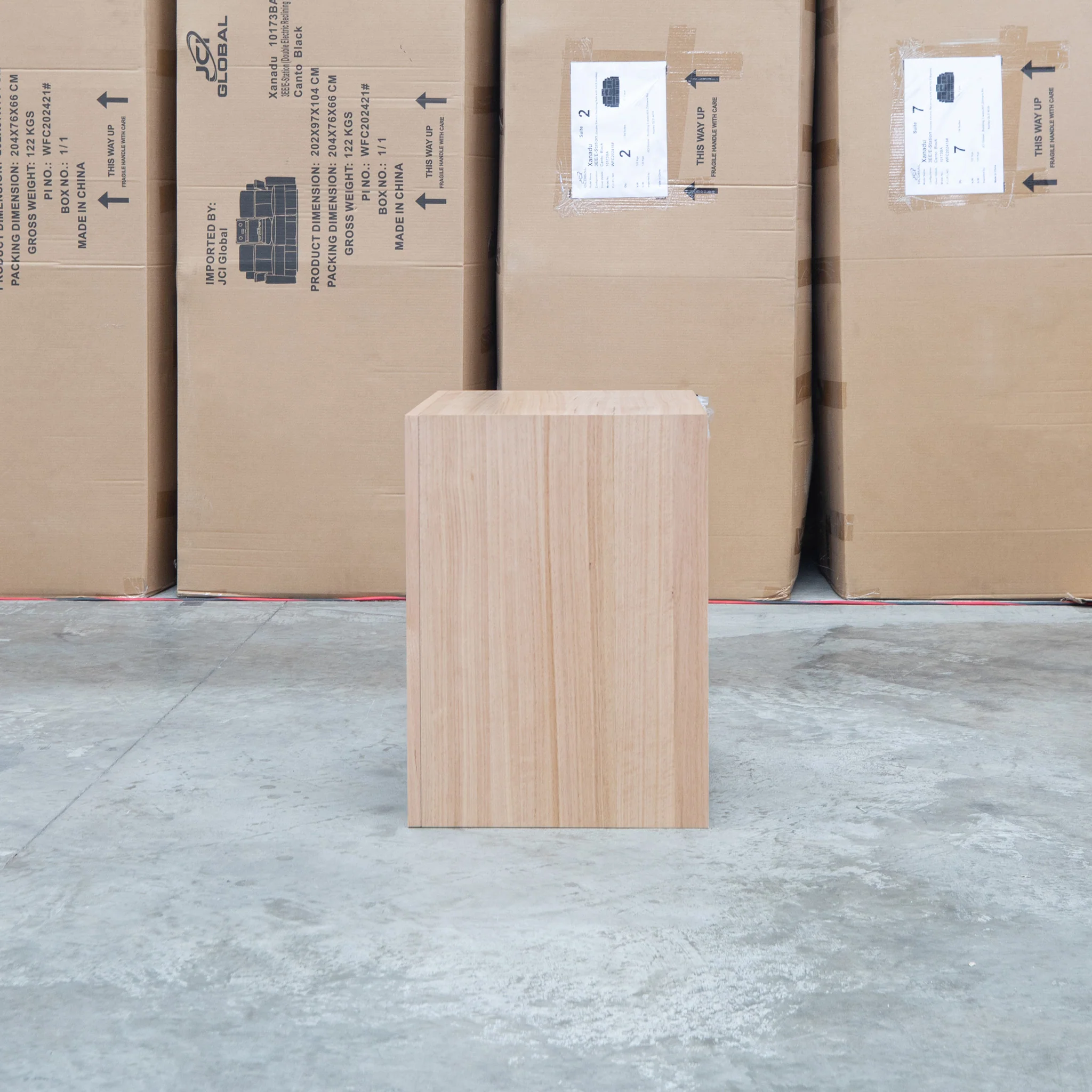 Como Messmate Two Drawer Bedside - Image 8