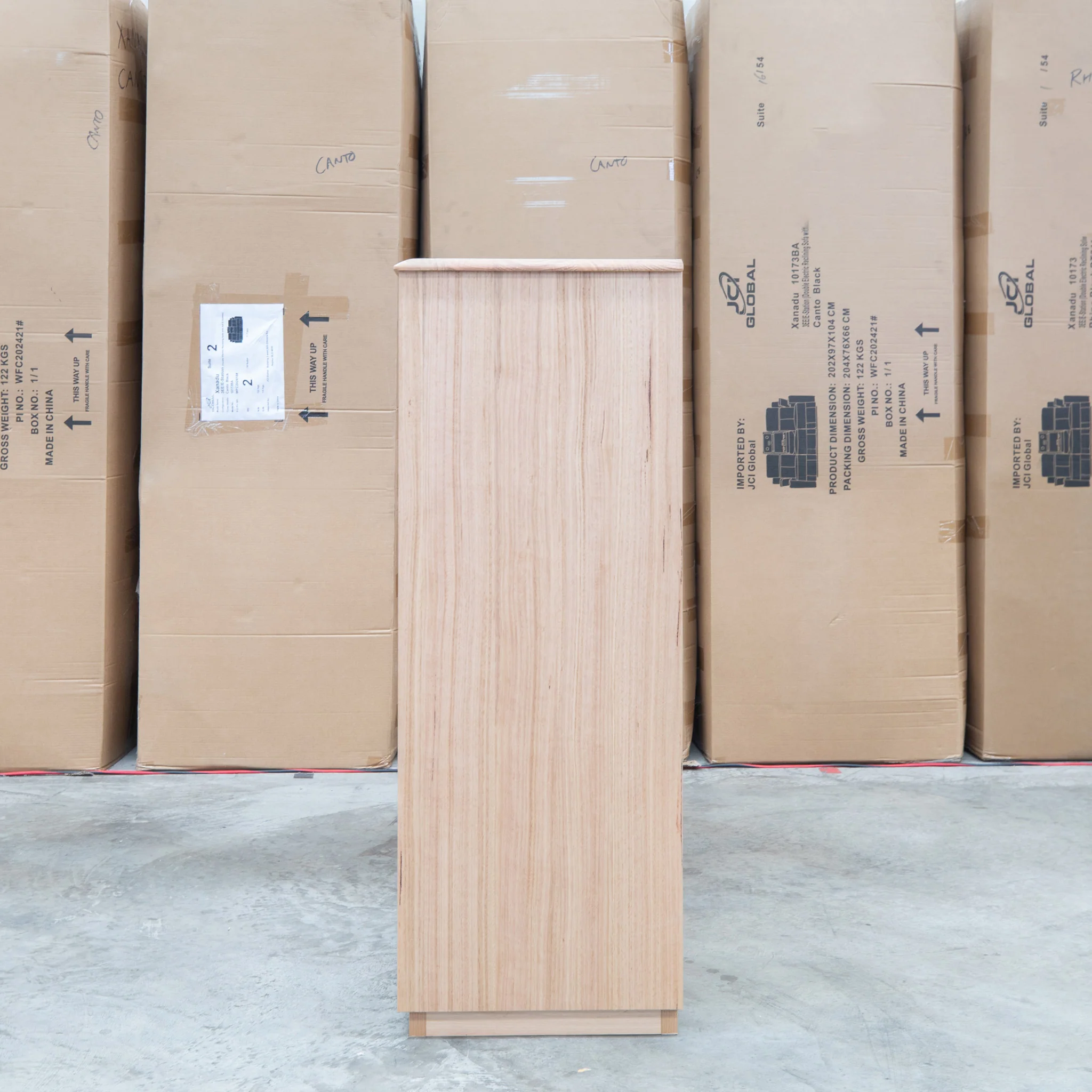 Dalton Messmate Hardwood 5 Drawer Tallboy - Image 6