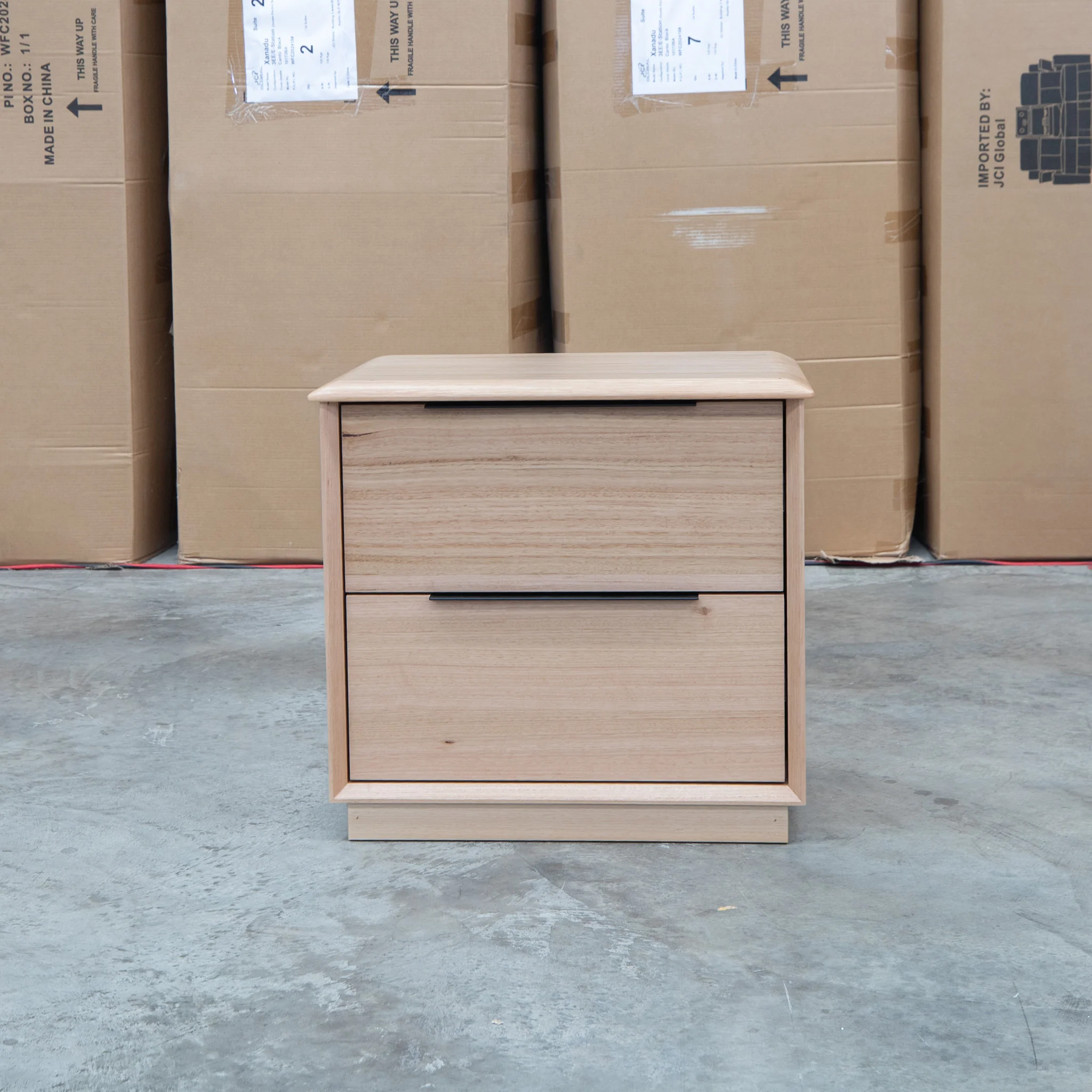 Dalton Messmate Two Drawer Bedside - Image 2
