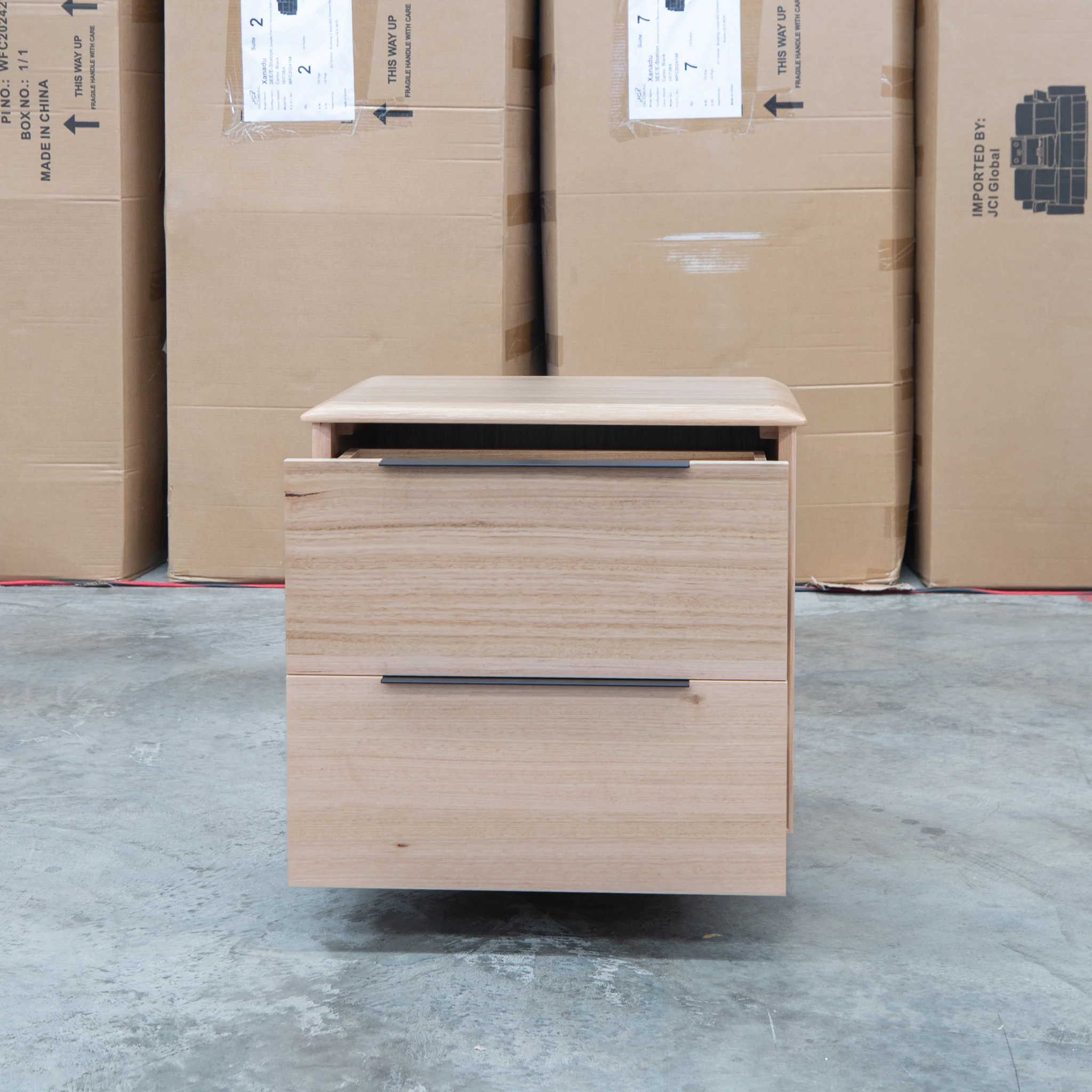Dalton Messmate Two Drawer Bedside - Image 4