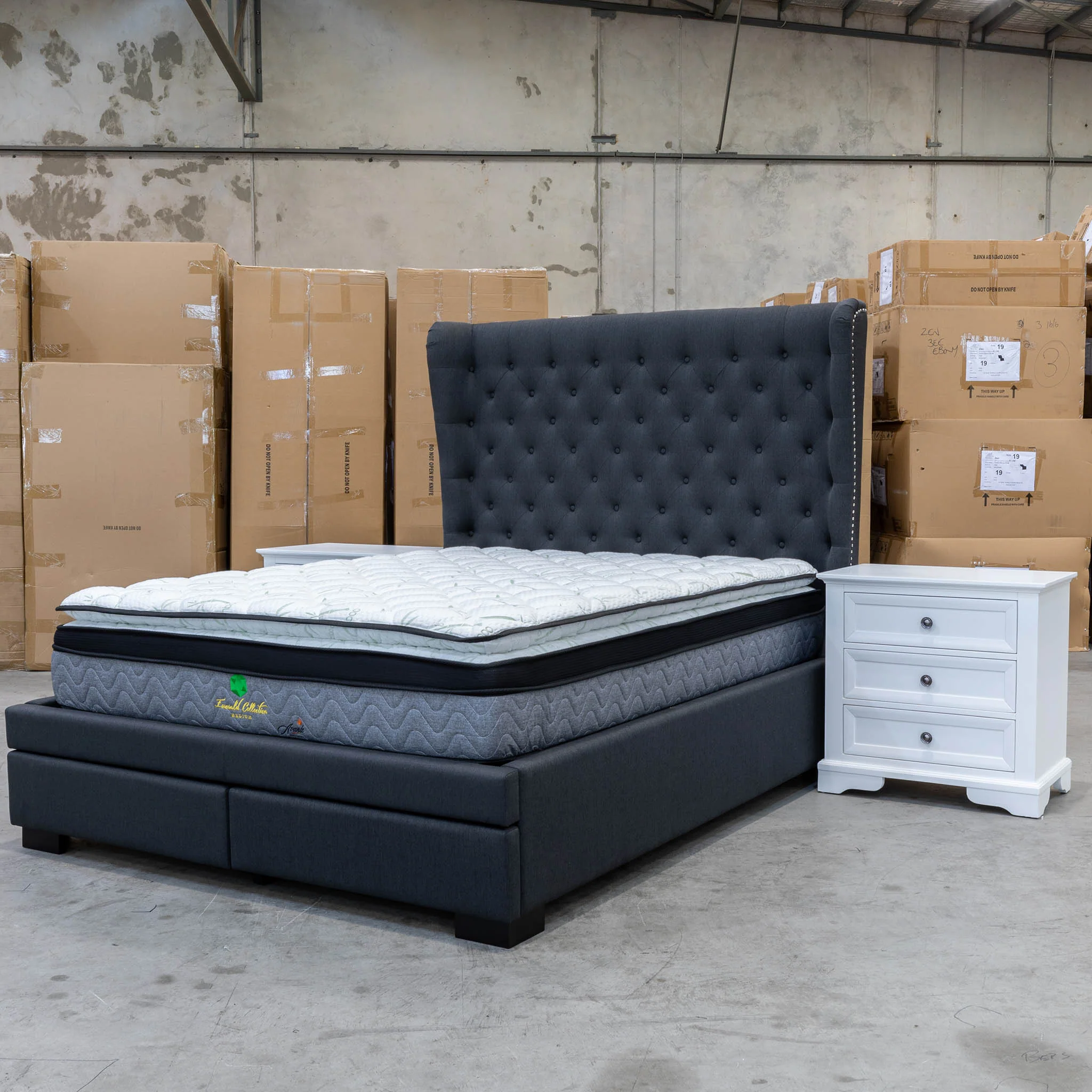 Emerald Bamboo Pocket Coil King Mattress - Image 7
