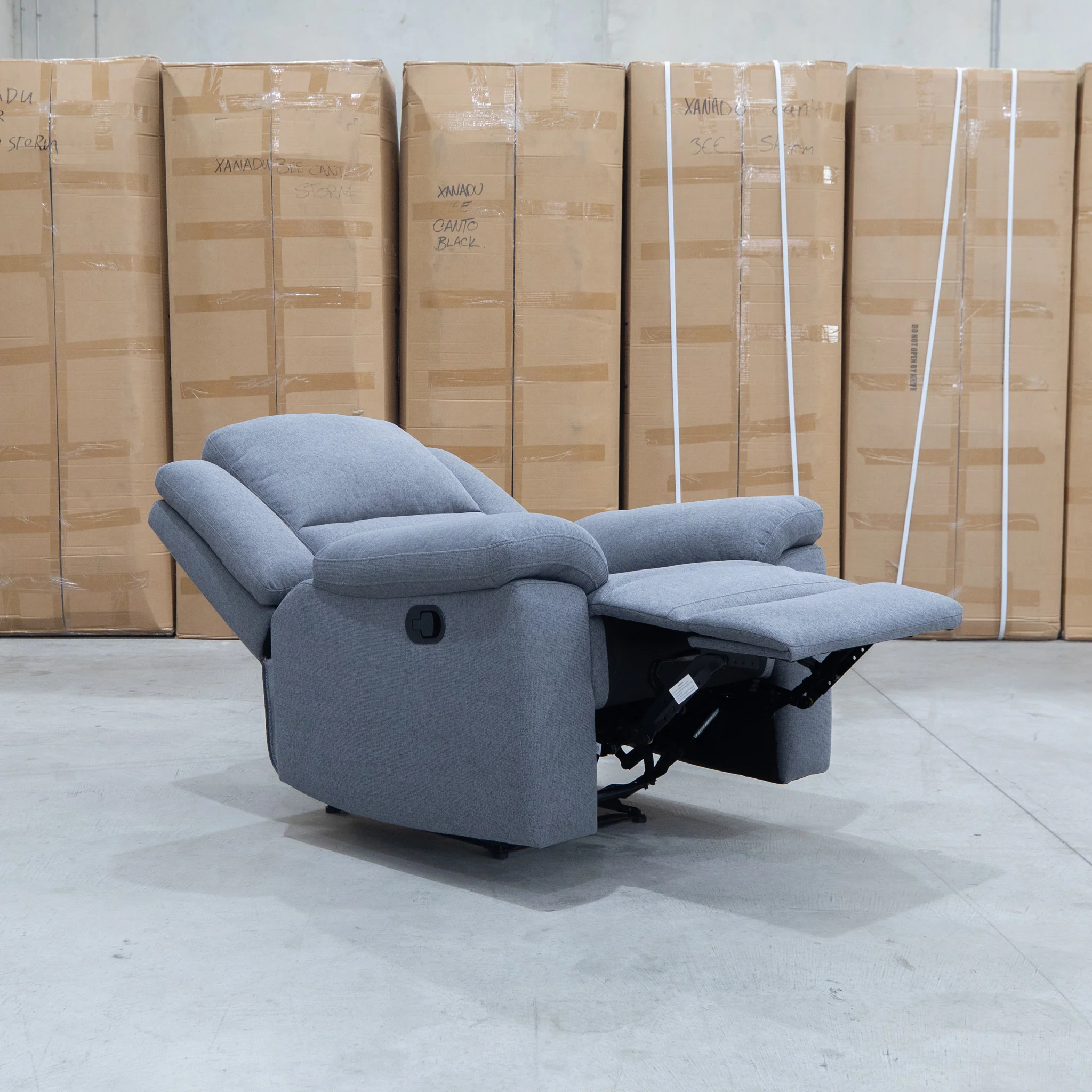 Hayman Single Recliner - Slate - Image 3