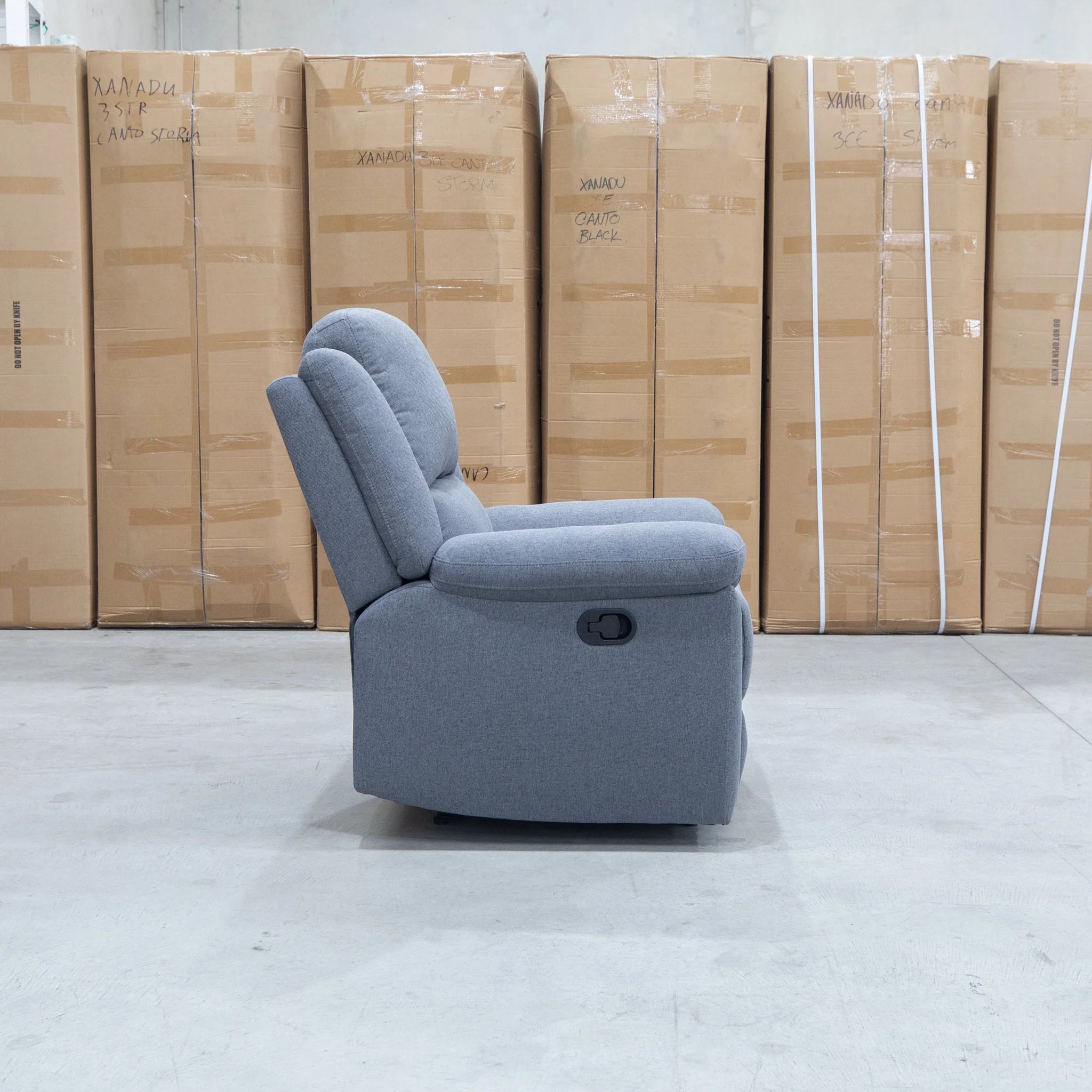 Hayman Single Recliner - Slate - Image 4