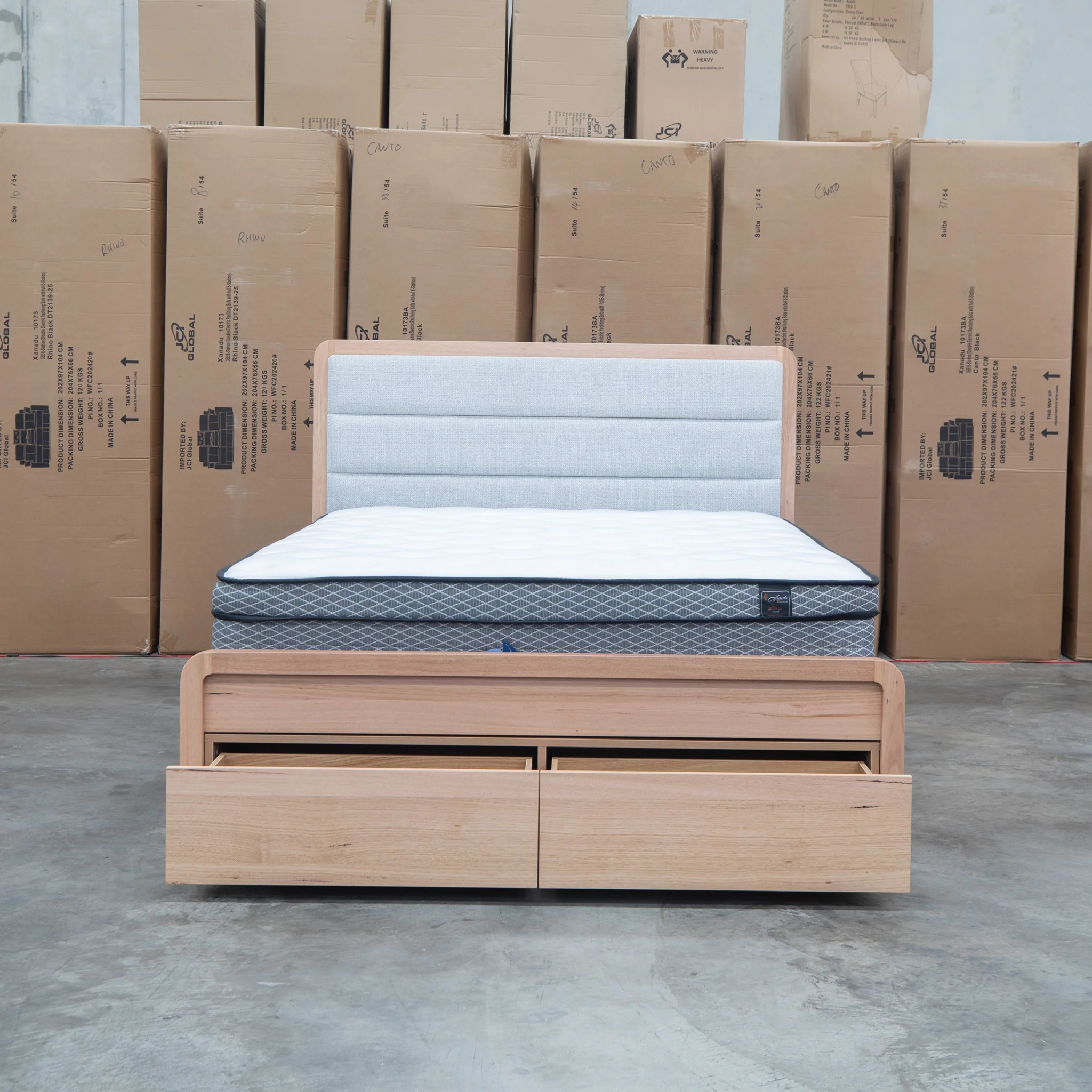 Island Messmate King Storage Bed - Image 10