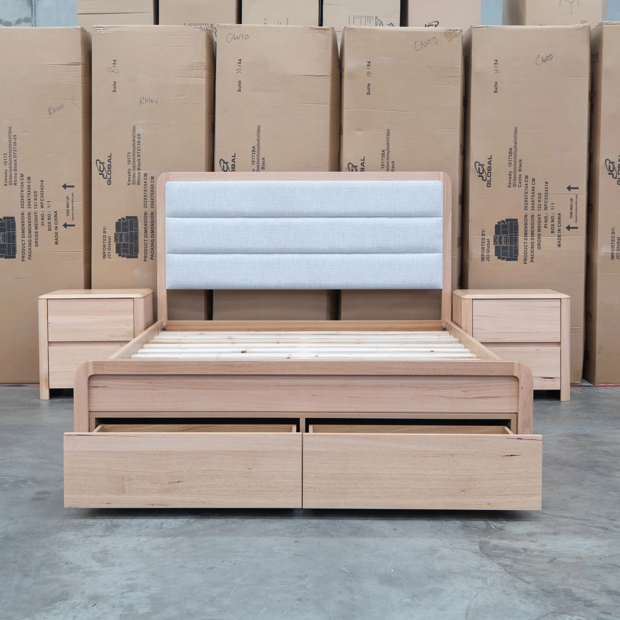 Island Messmate Queen Storage Bed - Image 13