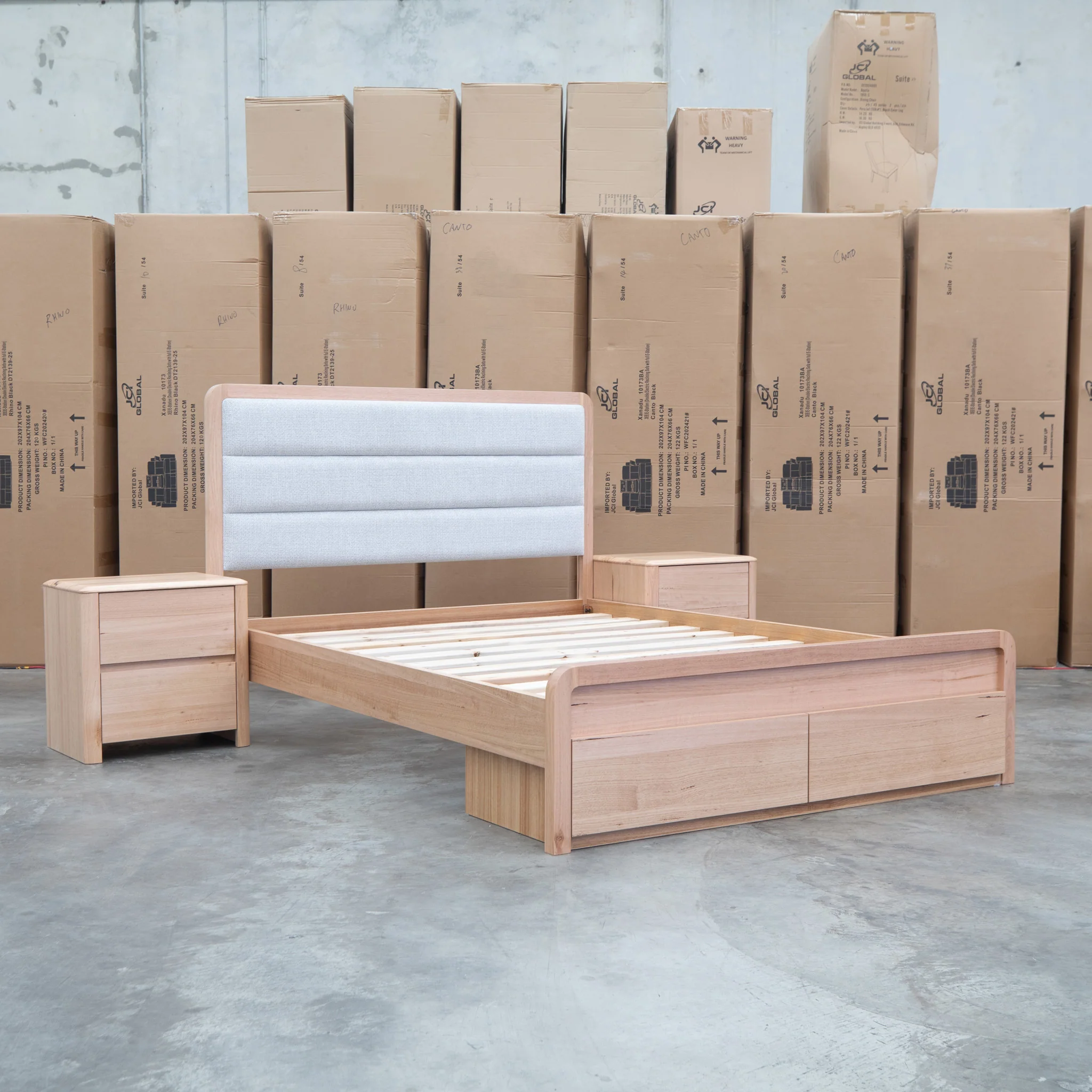 Island Messmate Queen Storage Bed - Image 3