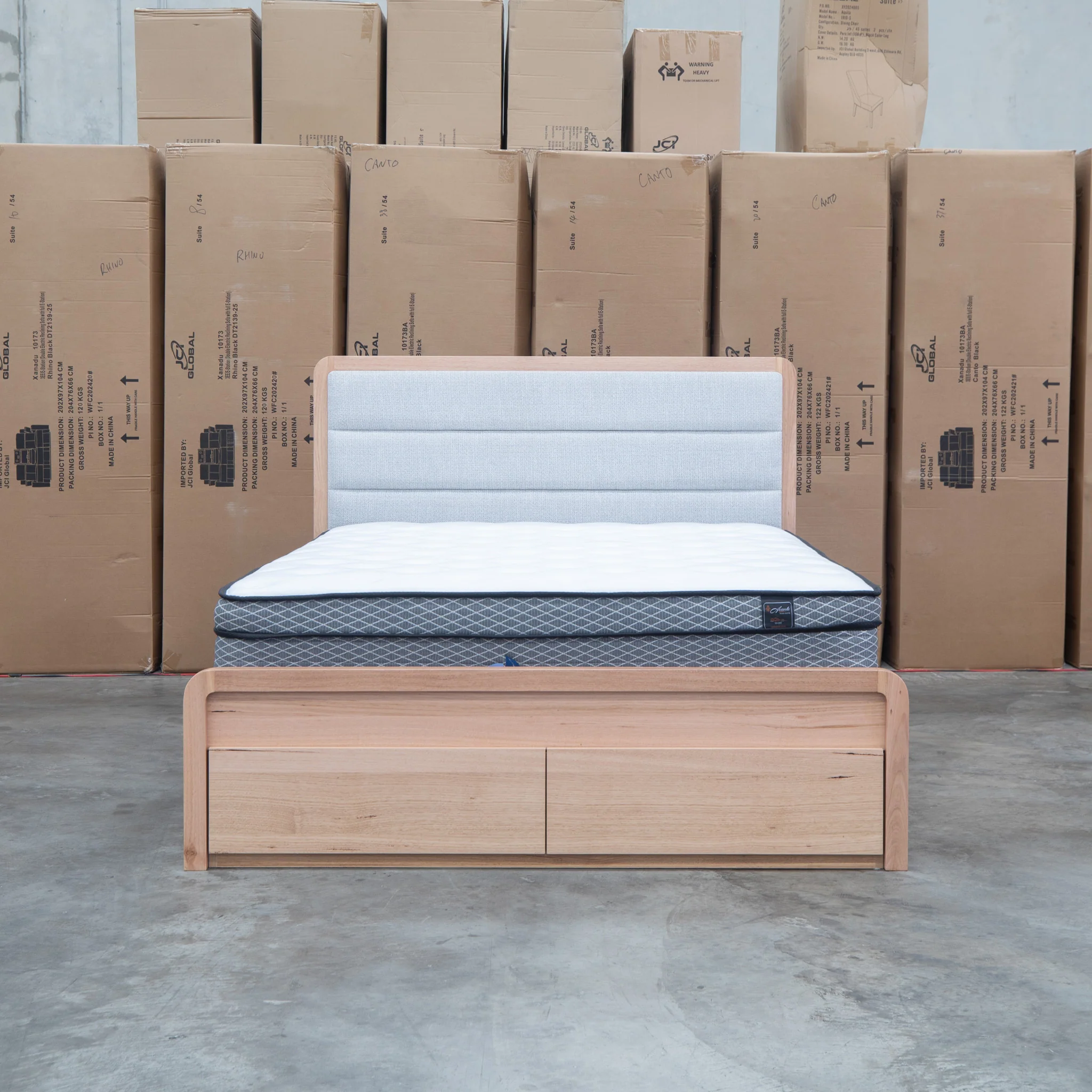 Island Messmate Queen Storage Bed - Image 8