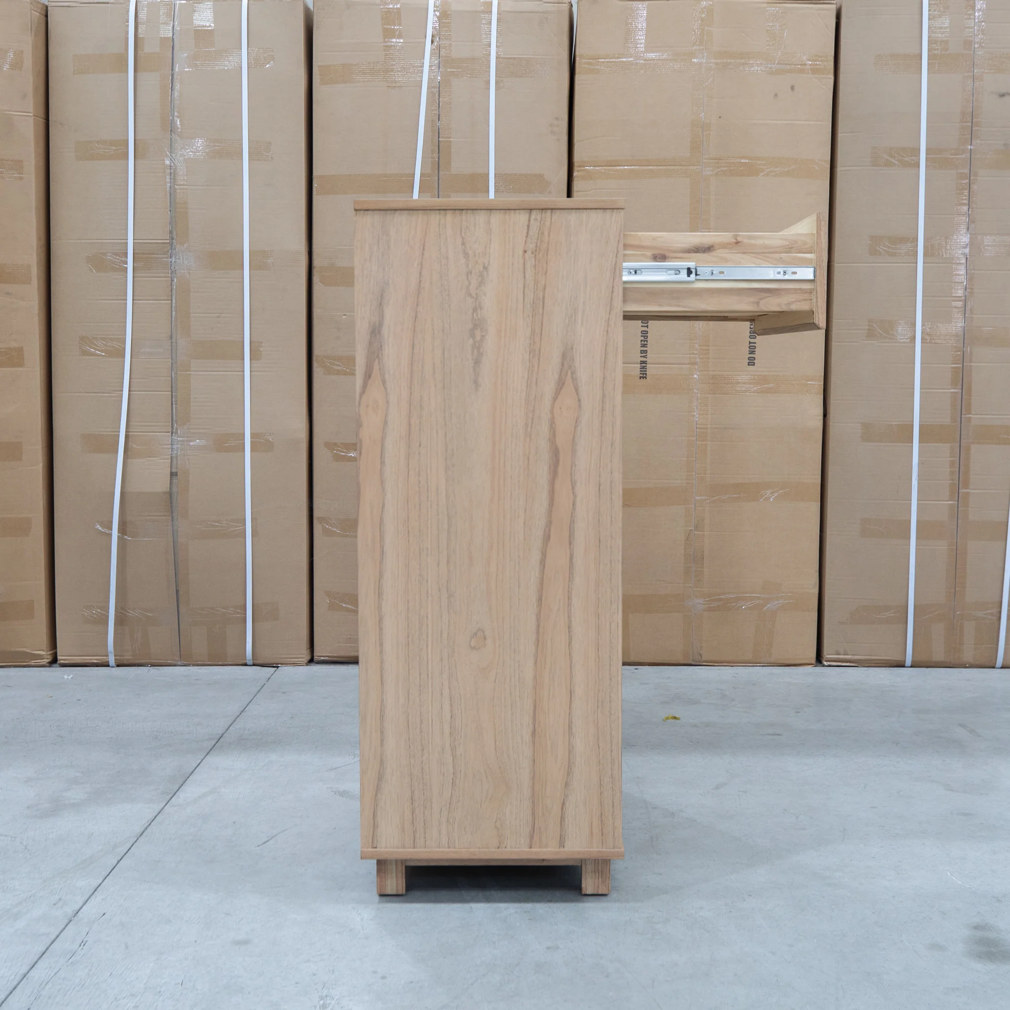 Mandalay Mountain Ash Timber Five Drawer Tallboy - Image 9