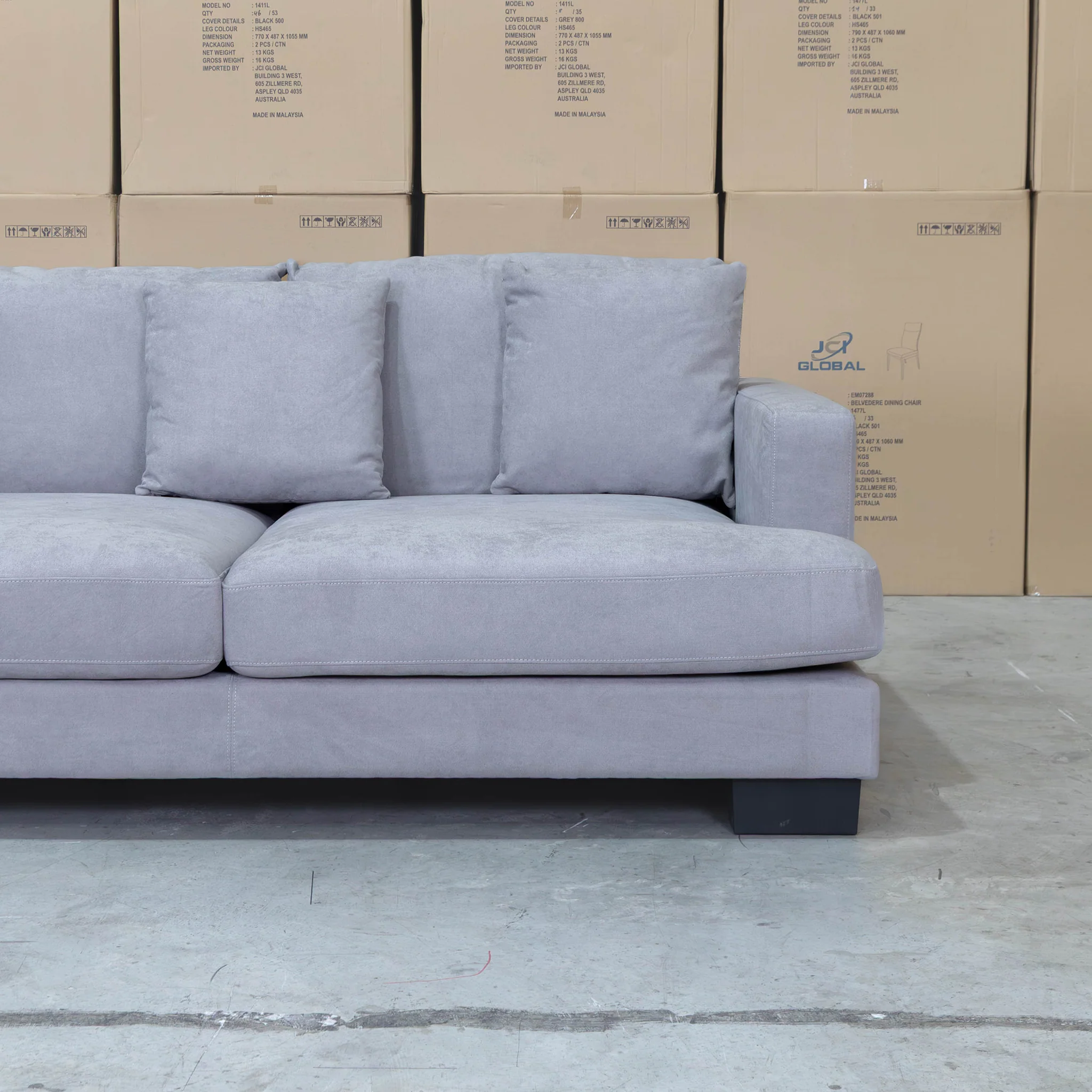 Adelina Deep Seated Corner Lounge - Miss Cloud - Image 6
