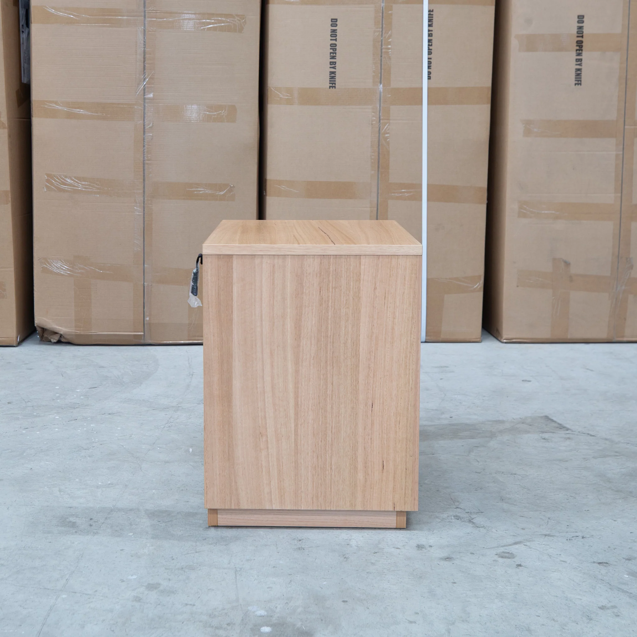 Nova Two Drawer Australian Messmate Hardwood Bedside - Image 5