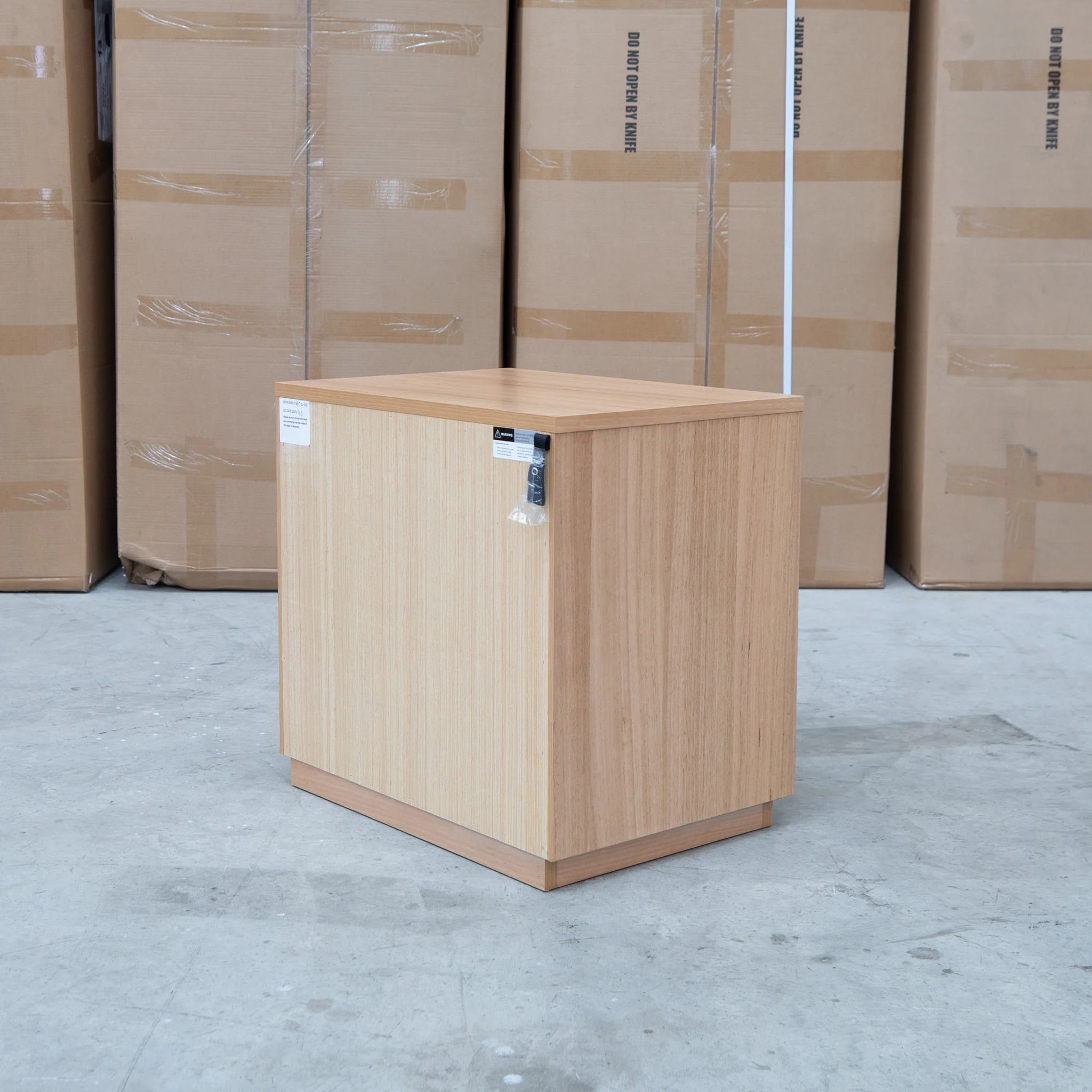Nova Two Drawer Australian Messmate Hardwood Bedside - Image 7
