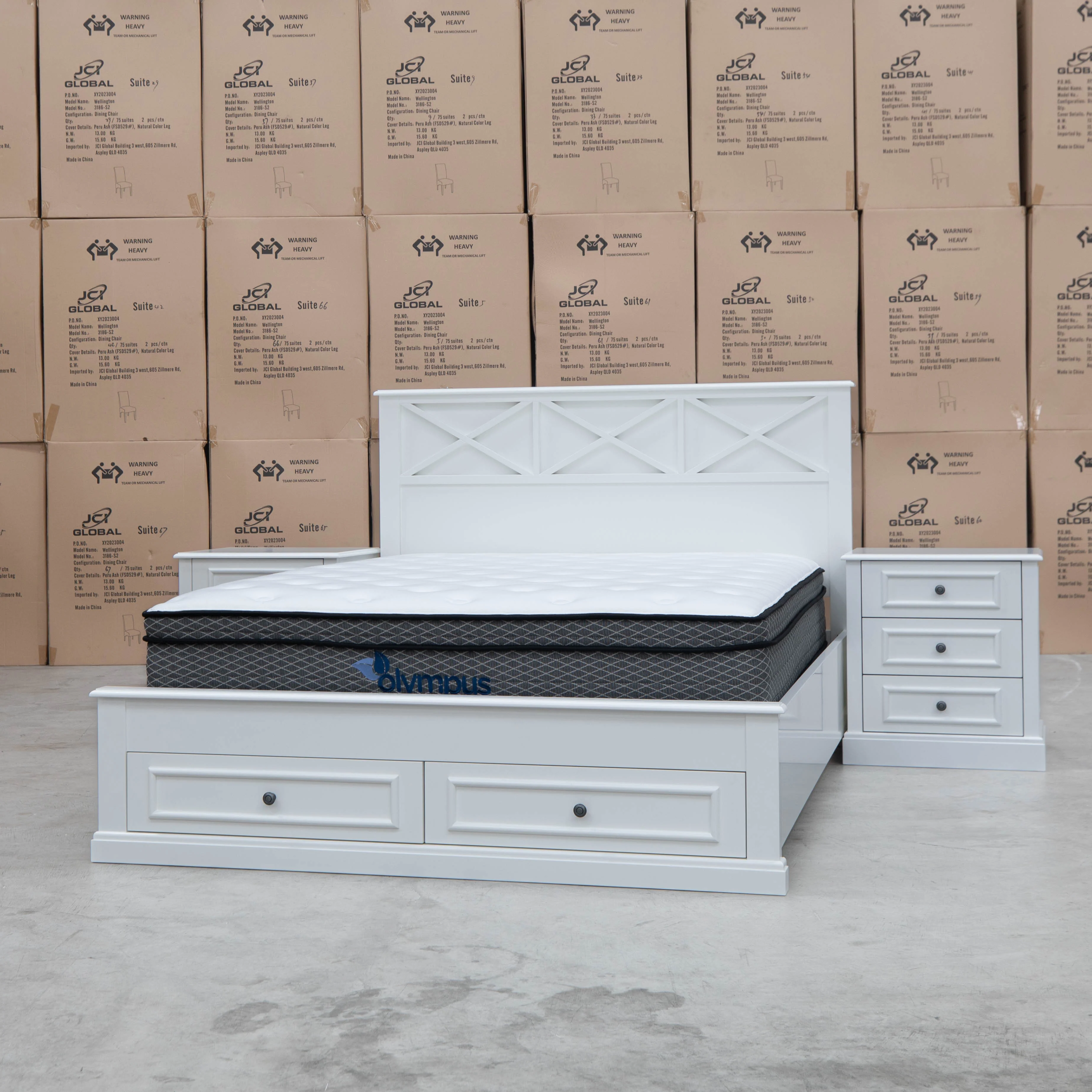 Olympus Zoned Pocket Coil Mattress - Double - Image 3