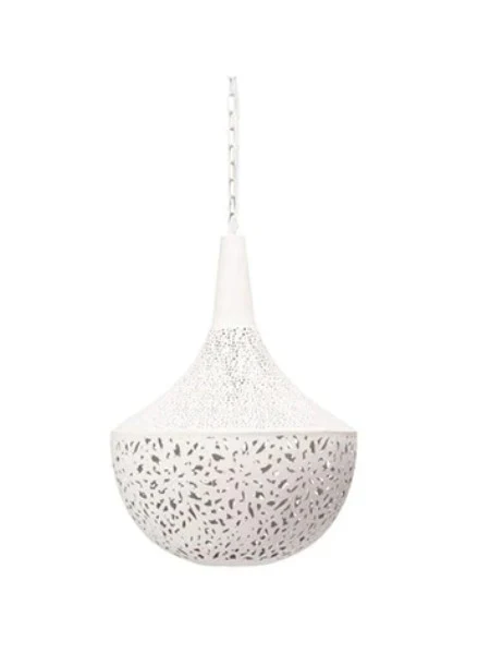 Pendant light Cone Flower Etch - White - VE63 - Available In-Store Only - Image 3