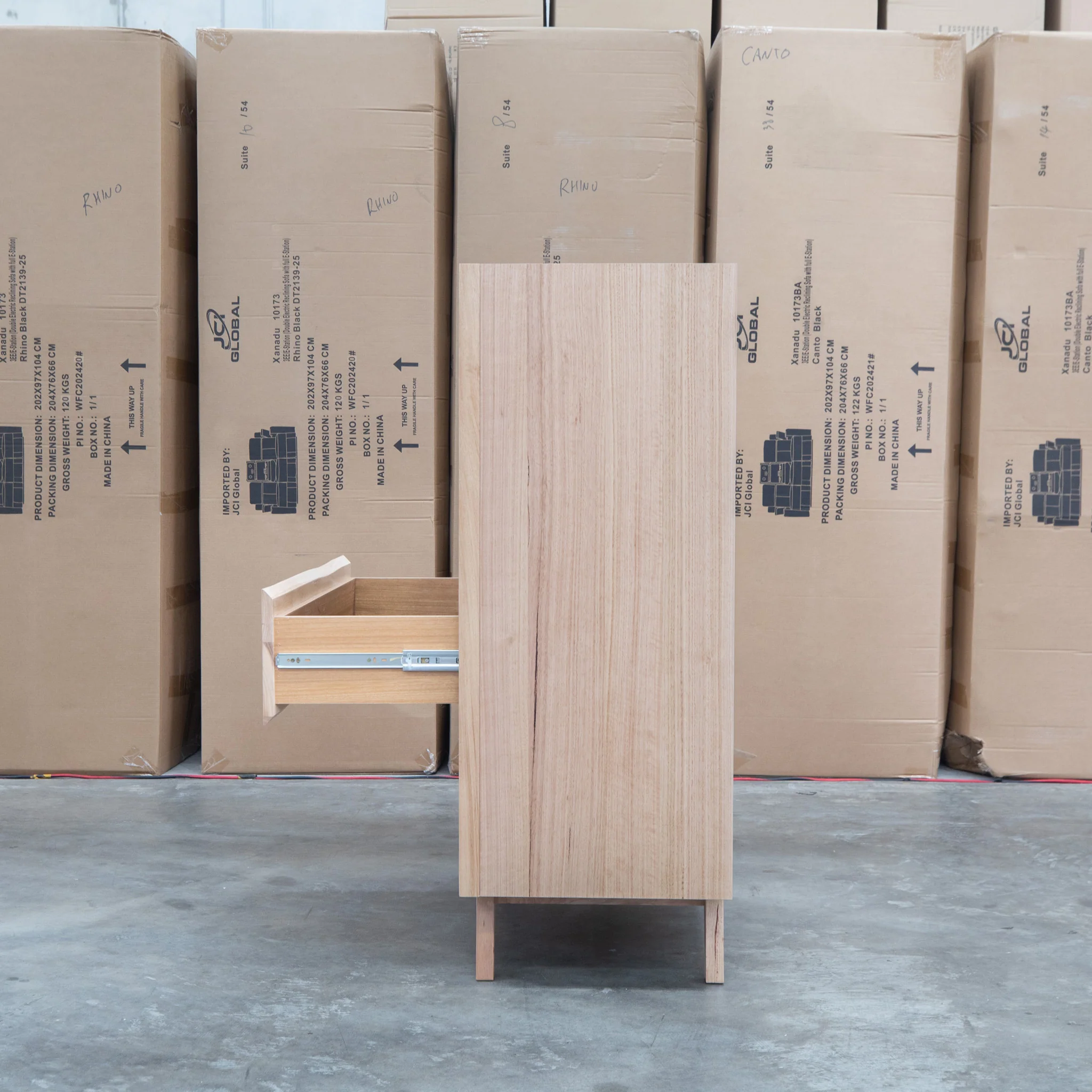 Porto Messmate Four Drawer Tallboy - Image 10