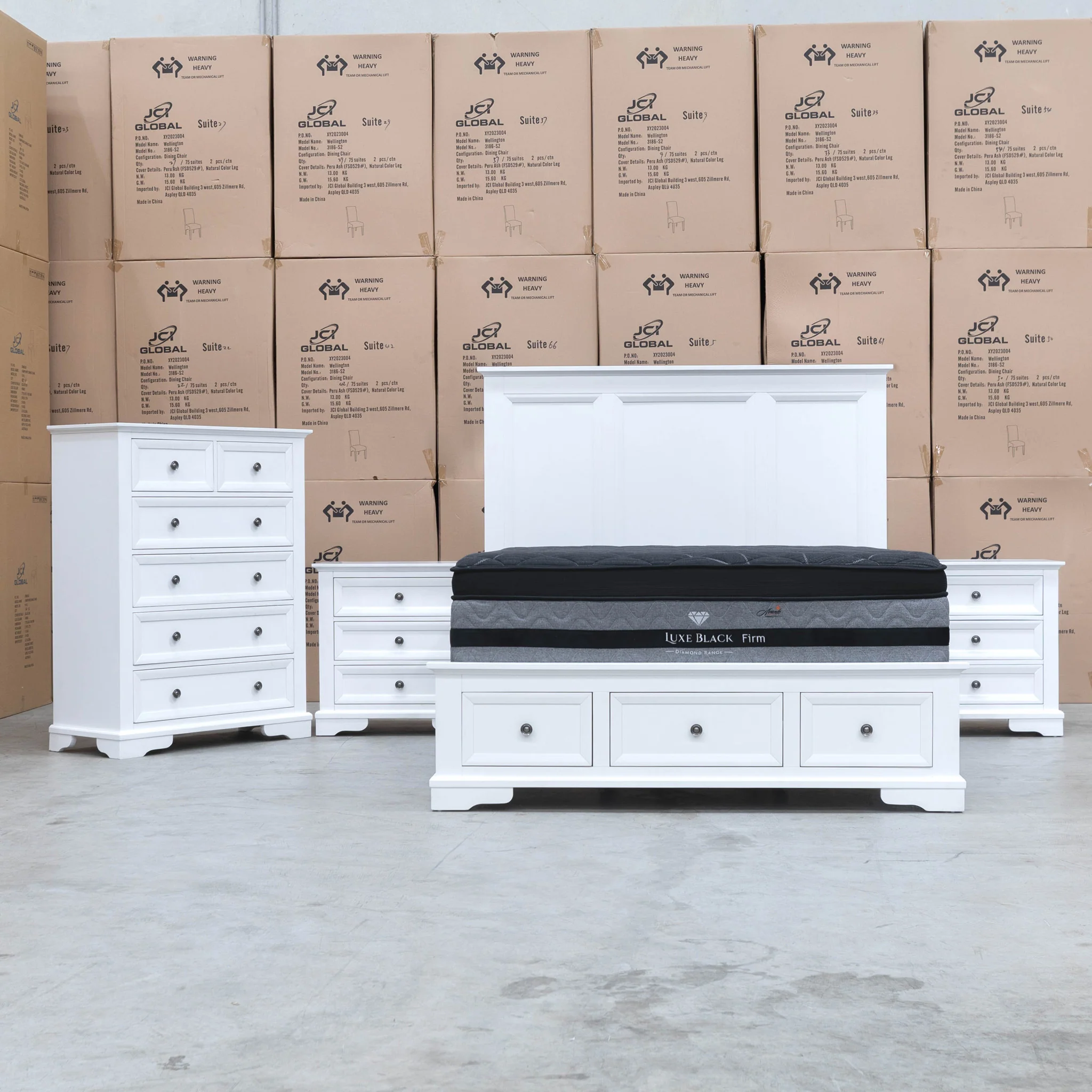 Sala Hardwood Queen Storage Bed - Image 12