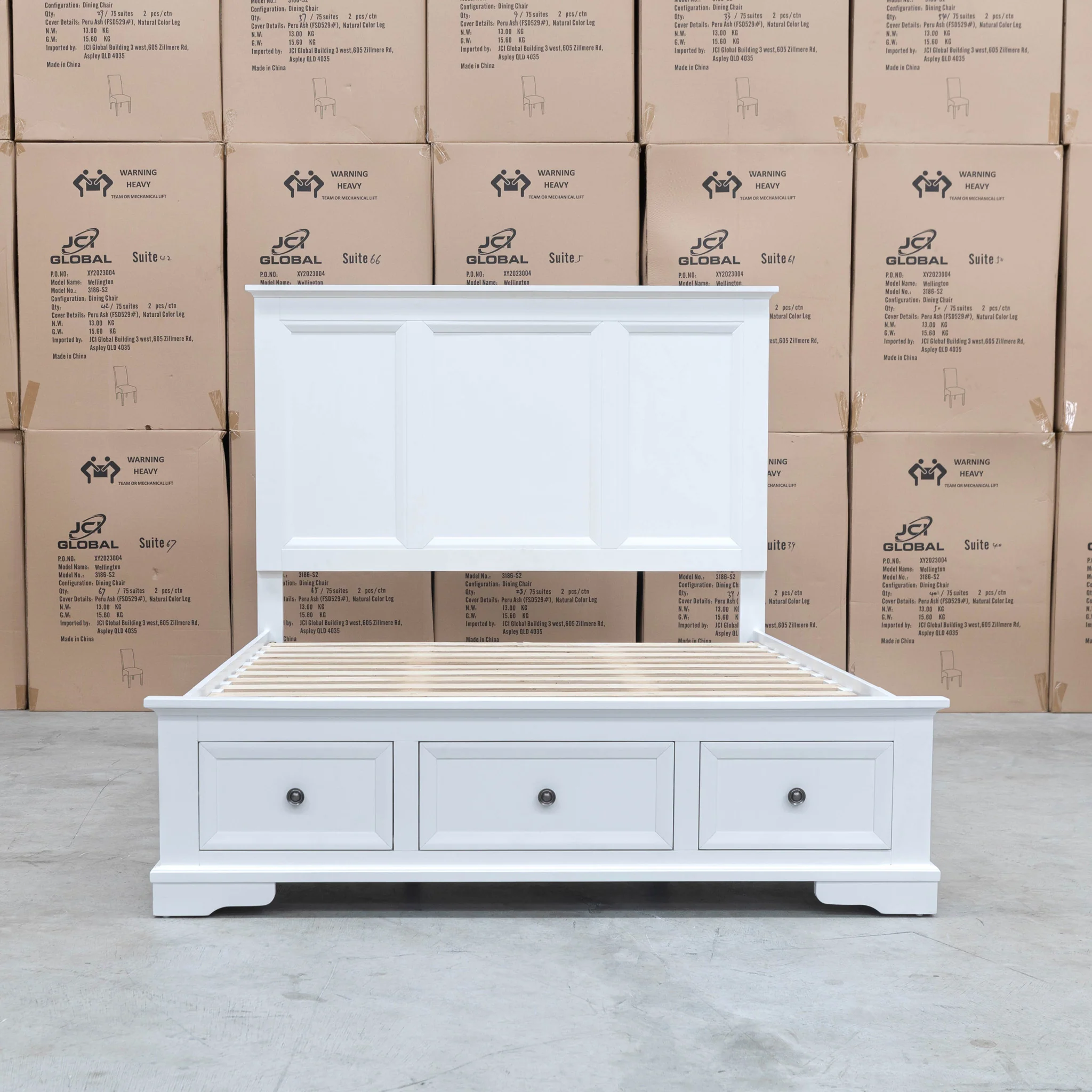 Sala Hardwood Queen Storage Bed - Image 5