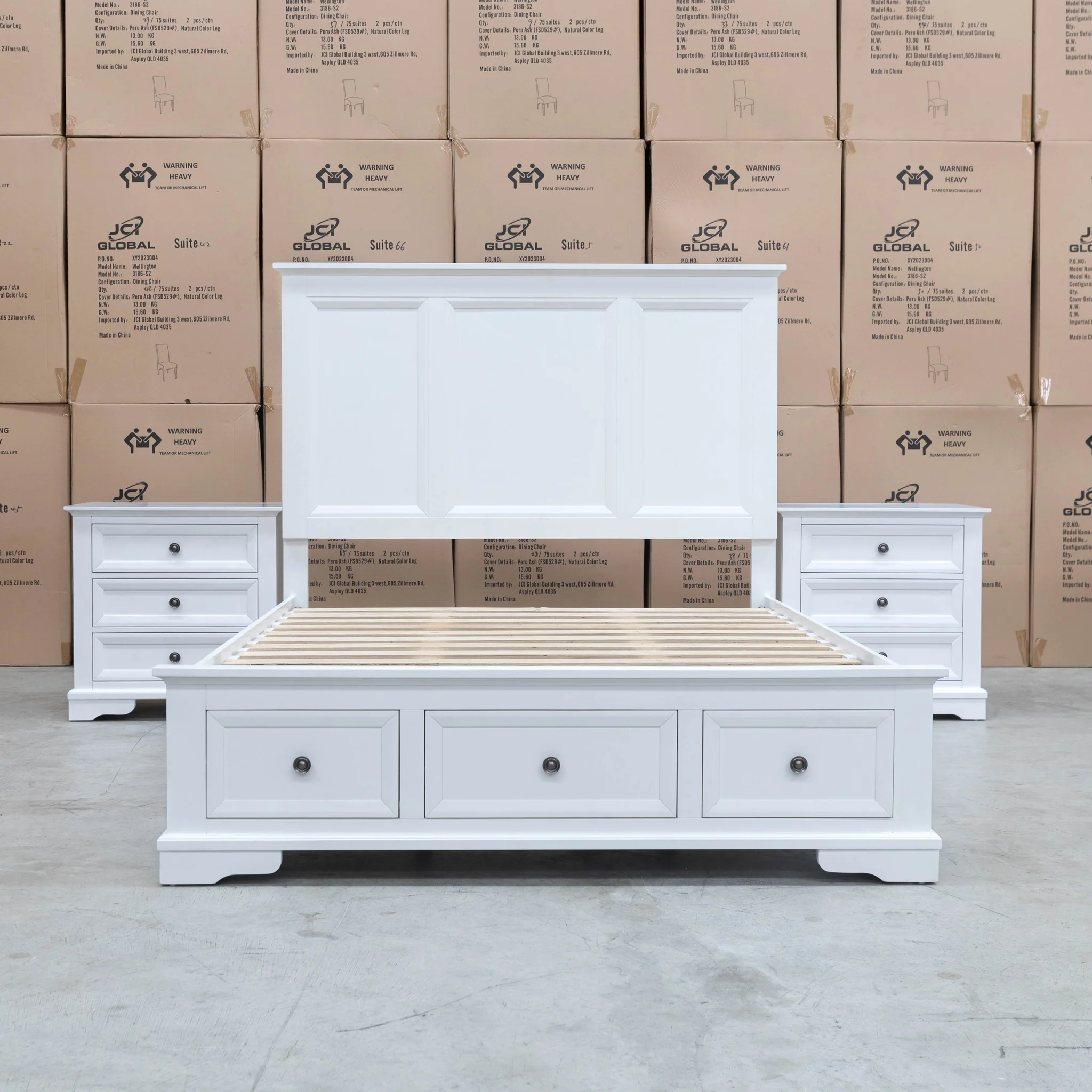 Sala Hardwood Queen Storage Bed - Image 9