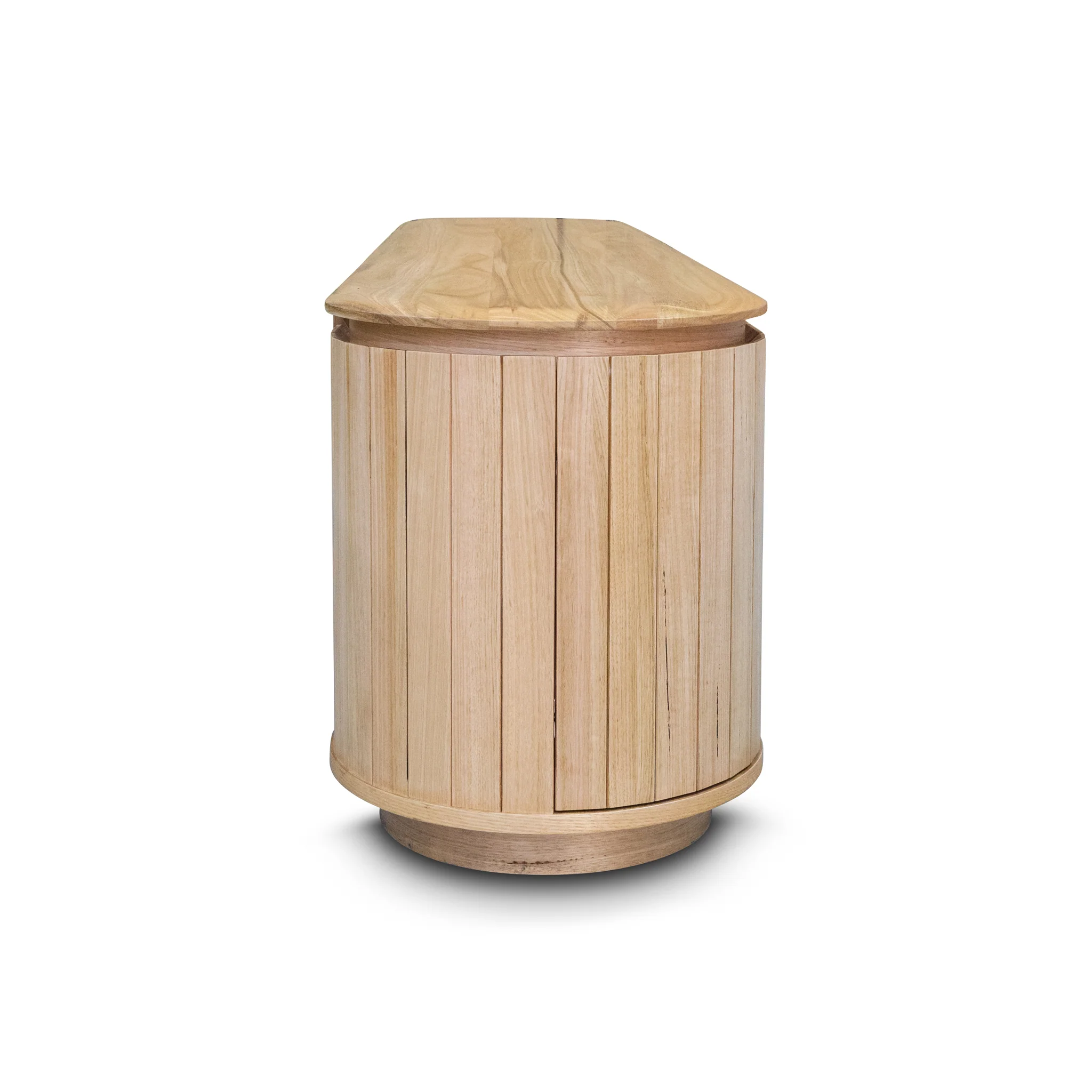 Semillon New Zealand Ash 5 Door Entertainment Unit - Natural - Image 13