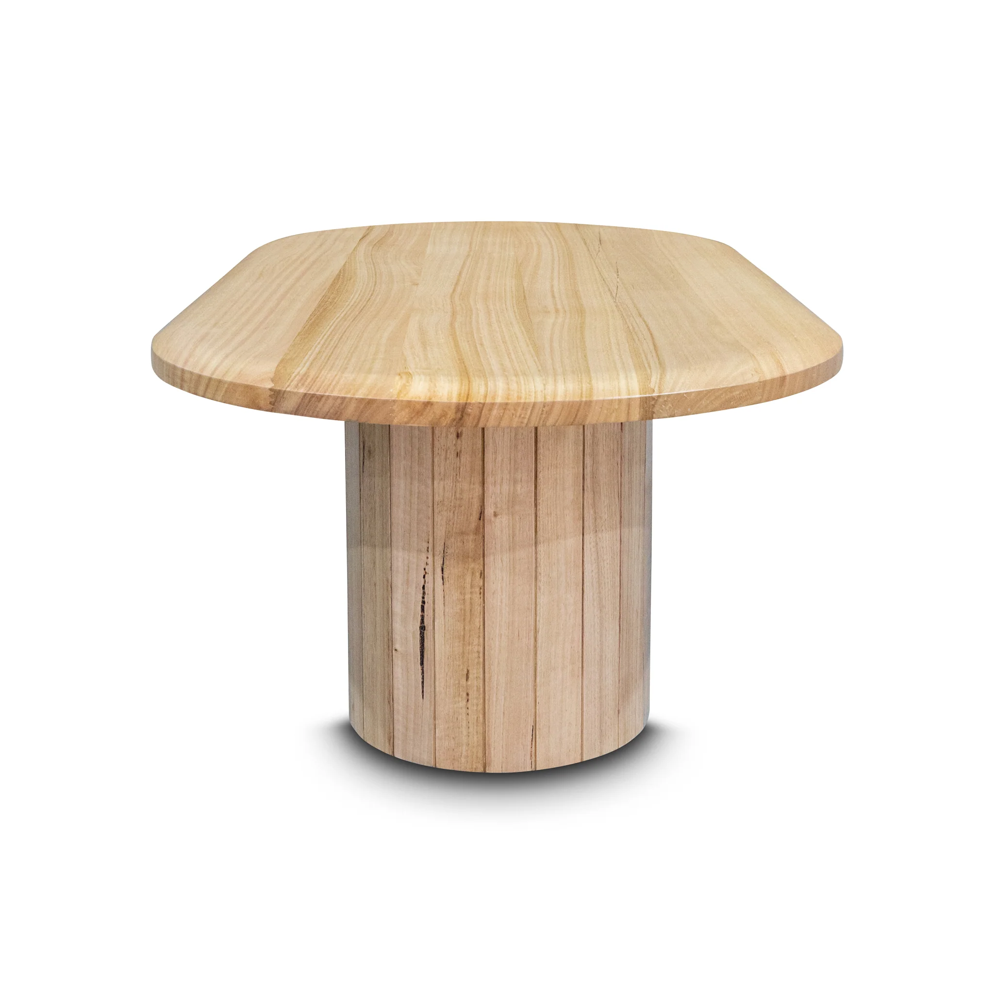 Semillon New Zealand Ash Oval Coffee Table - Natural - Image 7
