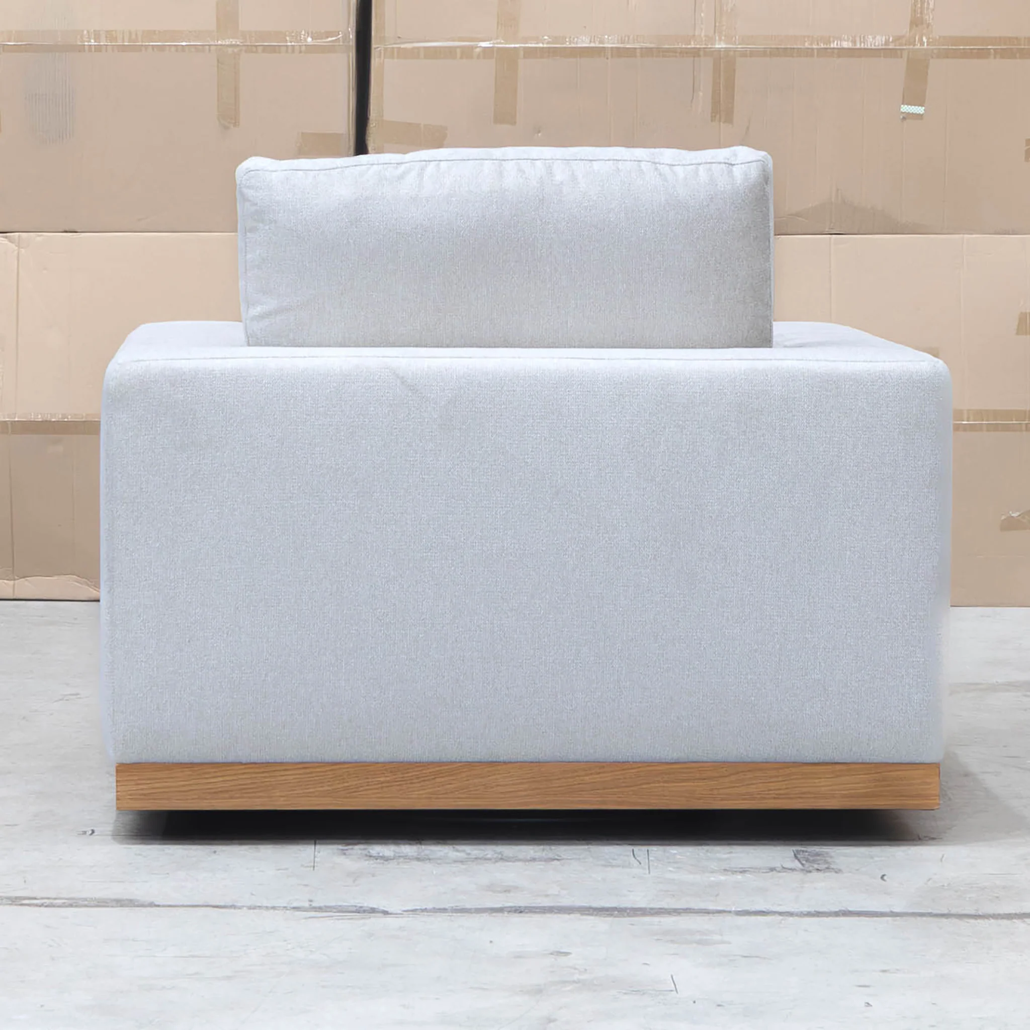 Subiaco Swivel Armchair - Oat - Image 4
