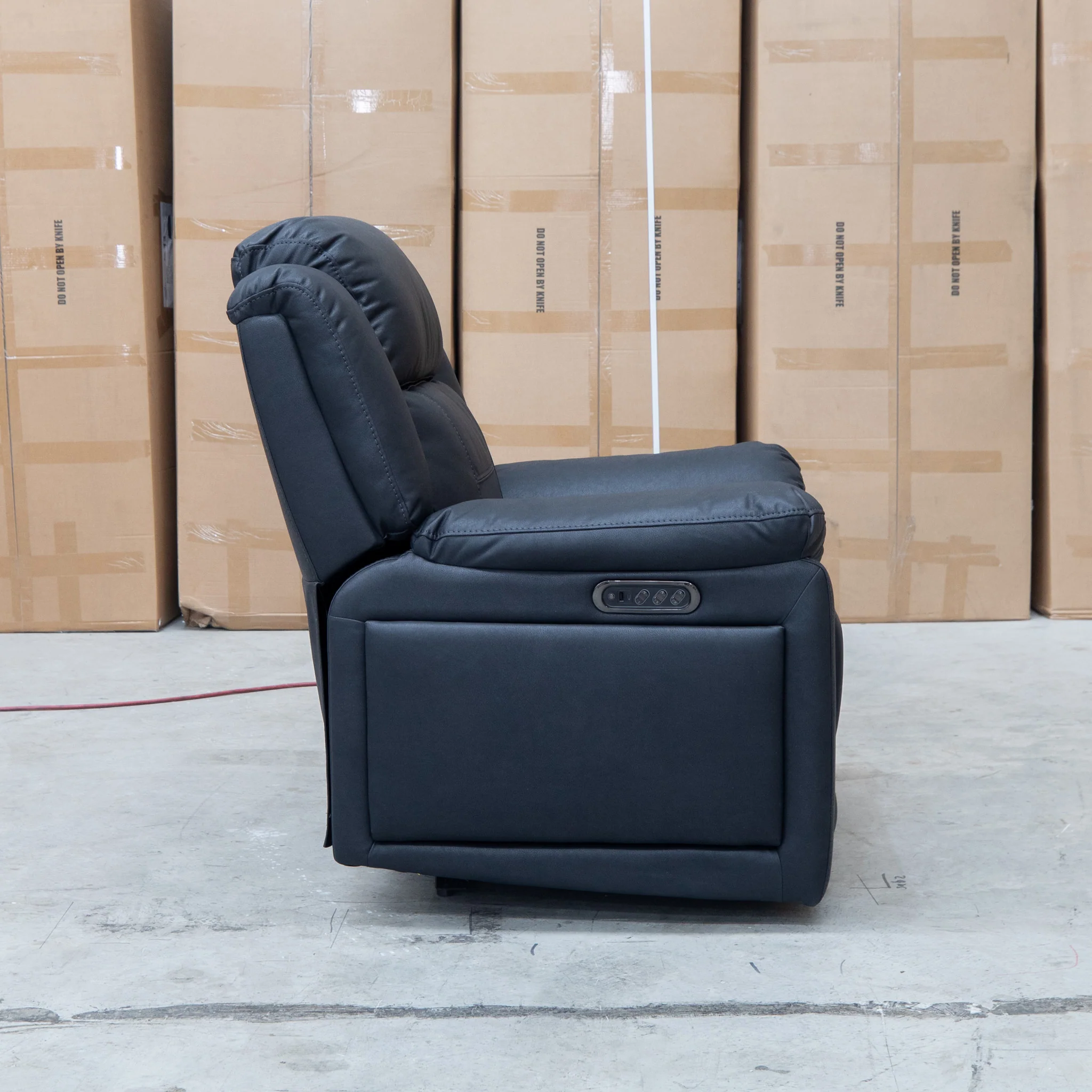 Venus Triple-Motor Electric Recliner - Coal - Image 15