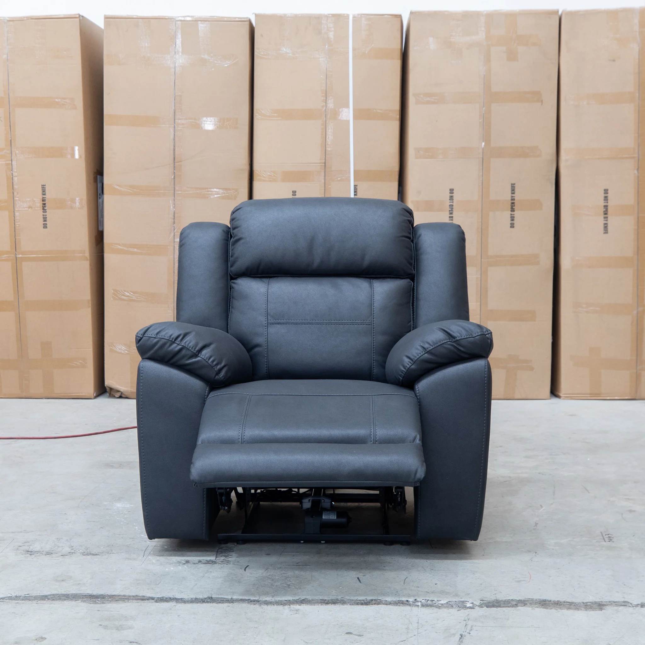 Venus Triple-Motor Electric Recliner - Coal - Image 6