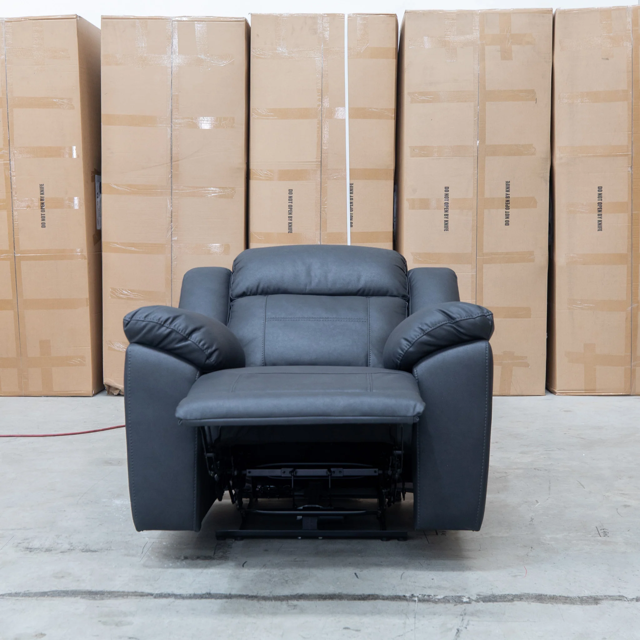 Venus Triple-Motor Electric Recliner - Coal - Image 7